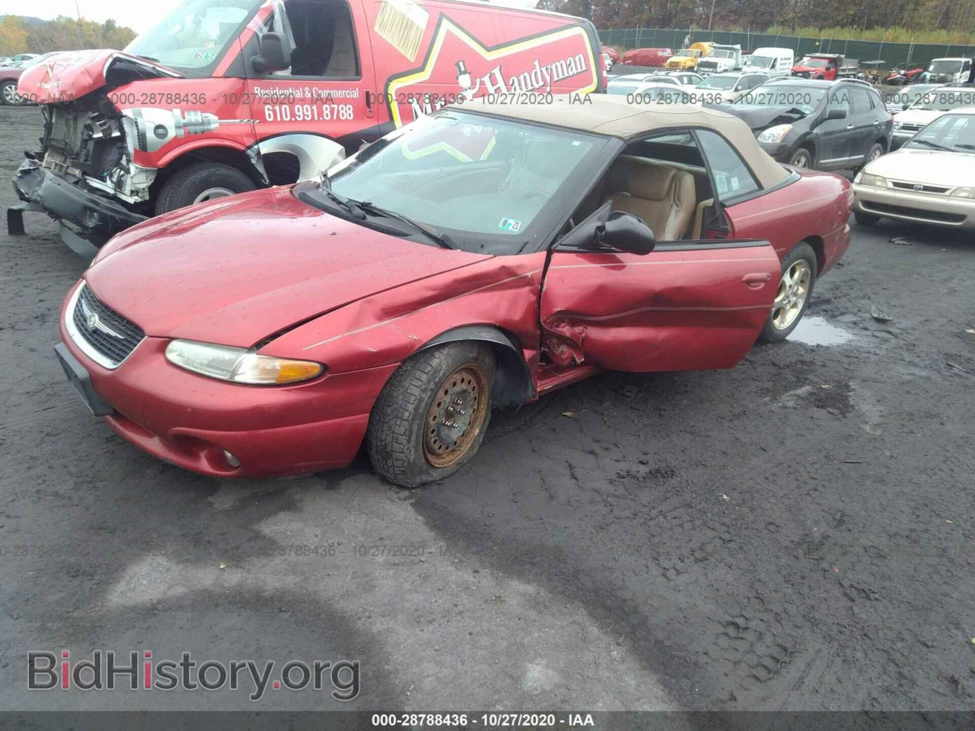 2000 CHRYSLER SEBRING - VIN: 3C3EL55H4YT210256 - Фото 2