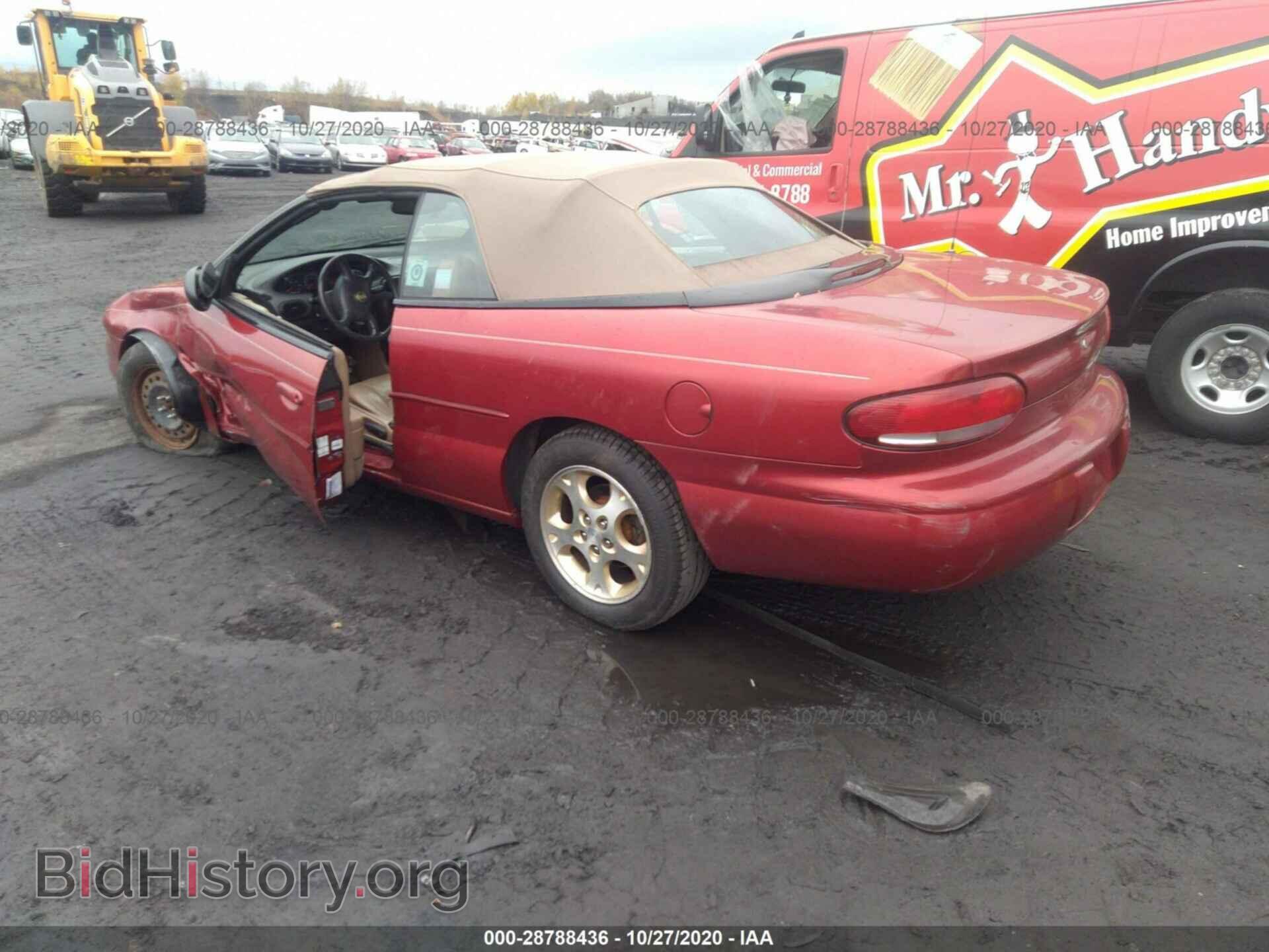 2000 CHRYSLER SEBRING - VIN: 3C3EL55H4YT210256 - Фото 3