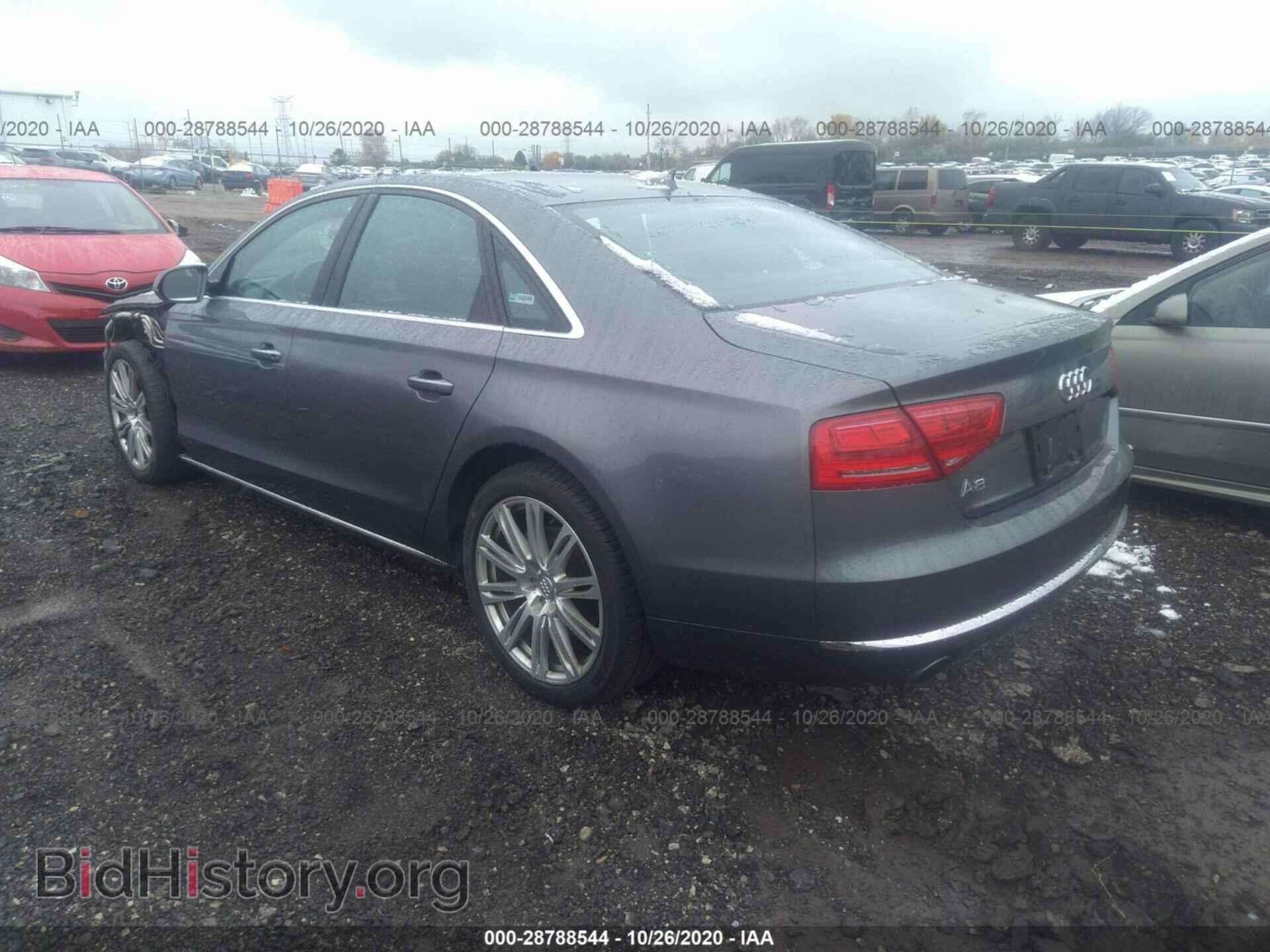 2014 AUDI A8 - VIN: WAUAGAFD8EN009875 - Фото 3