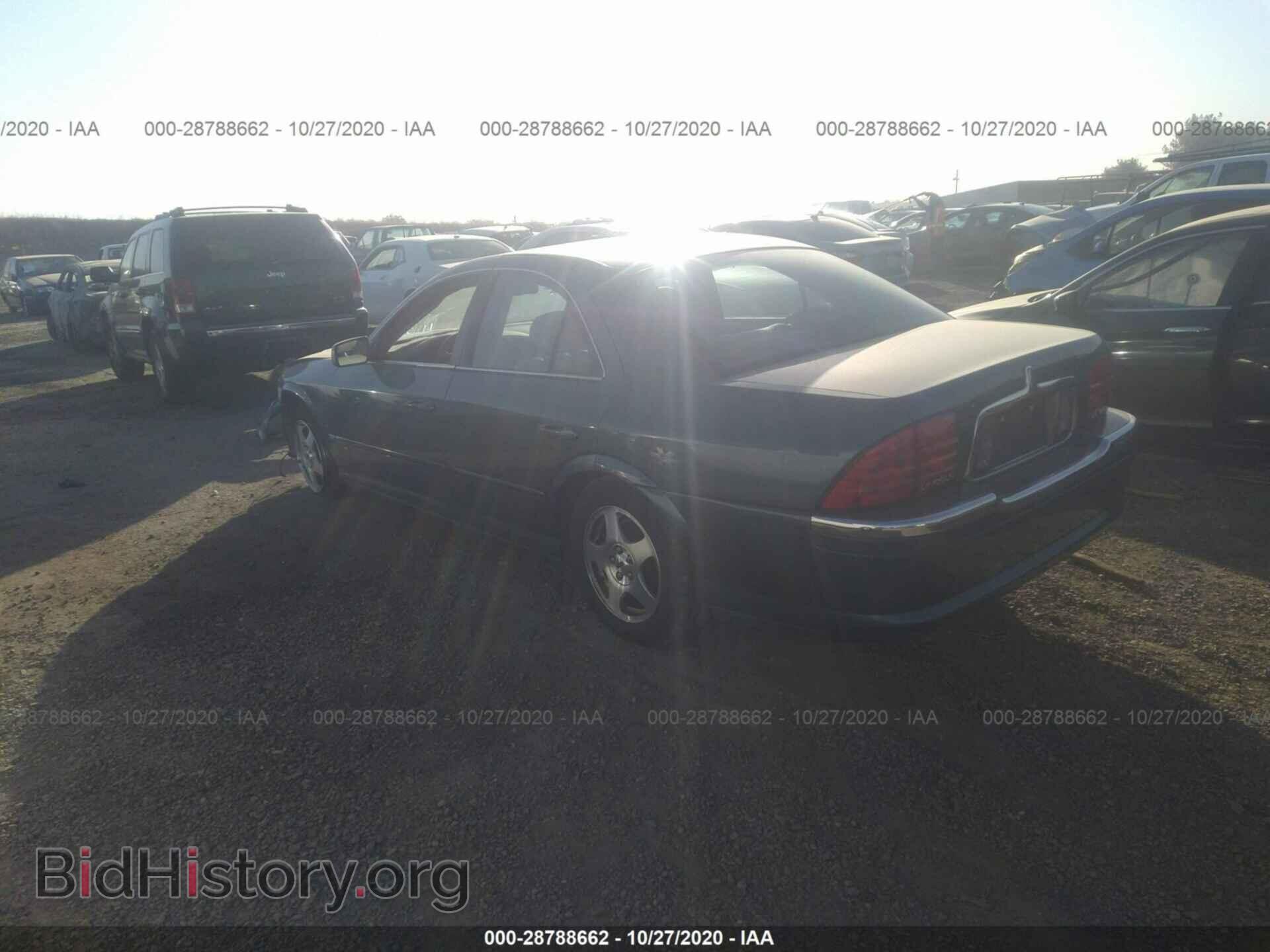 2001 LINCOLN LS - VIN: 1LNHM87A01Y614968 - Фото 3