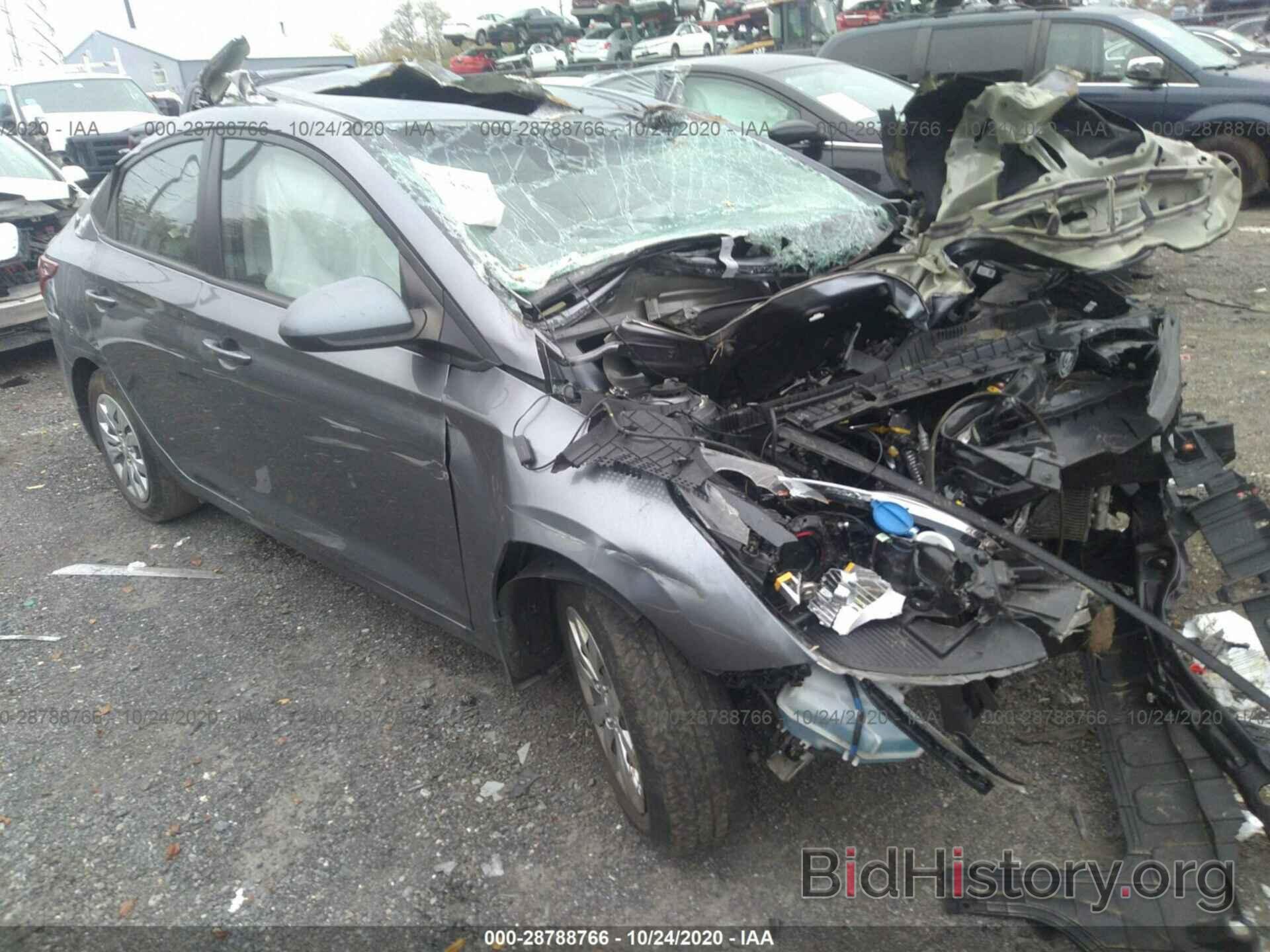 Photo 3KPC24A34JE023183 - HYUNDAI ACCENT 2018