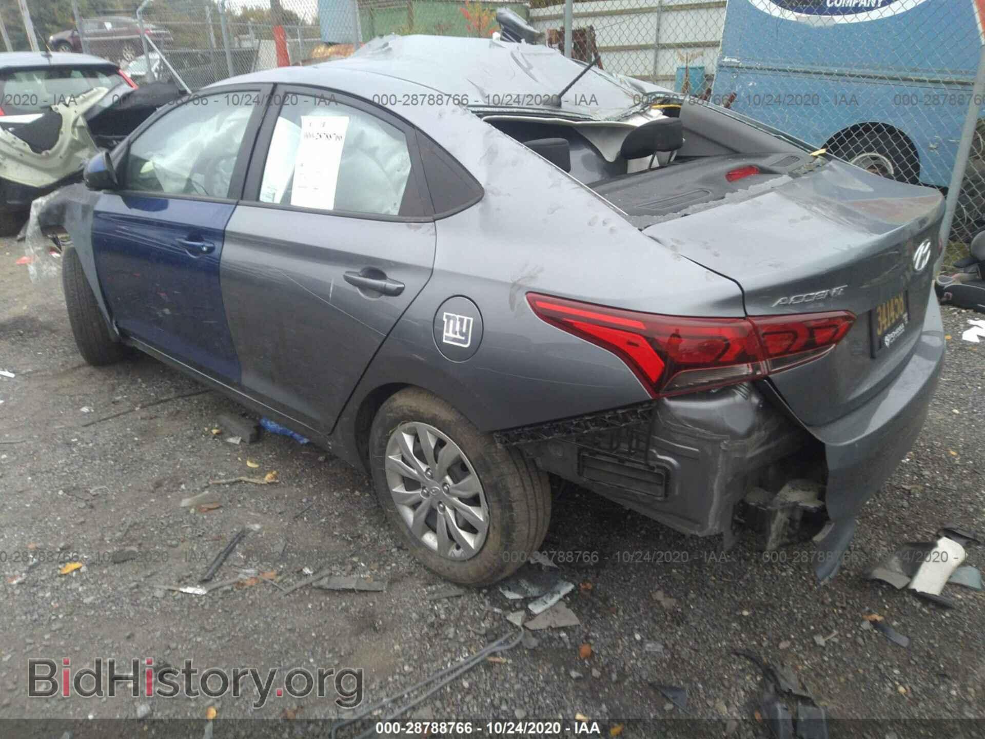 2018 HYUNDAI ACCENT - VIN: 3KPC24A34JE023183 - Фото 3