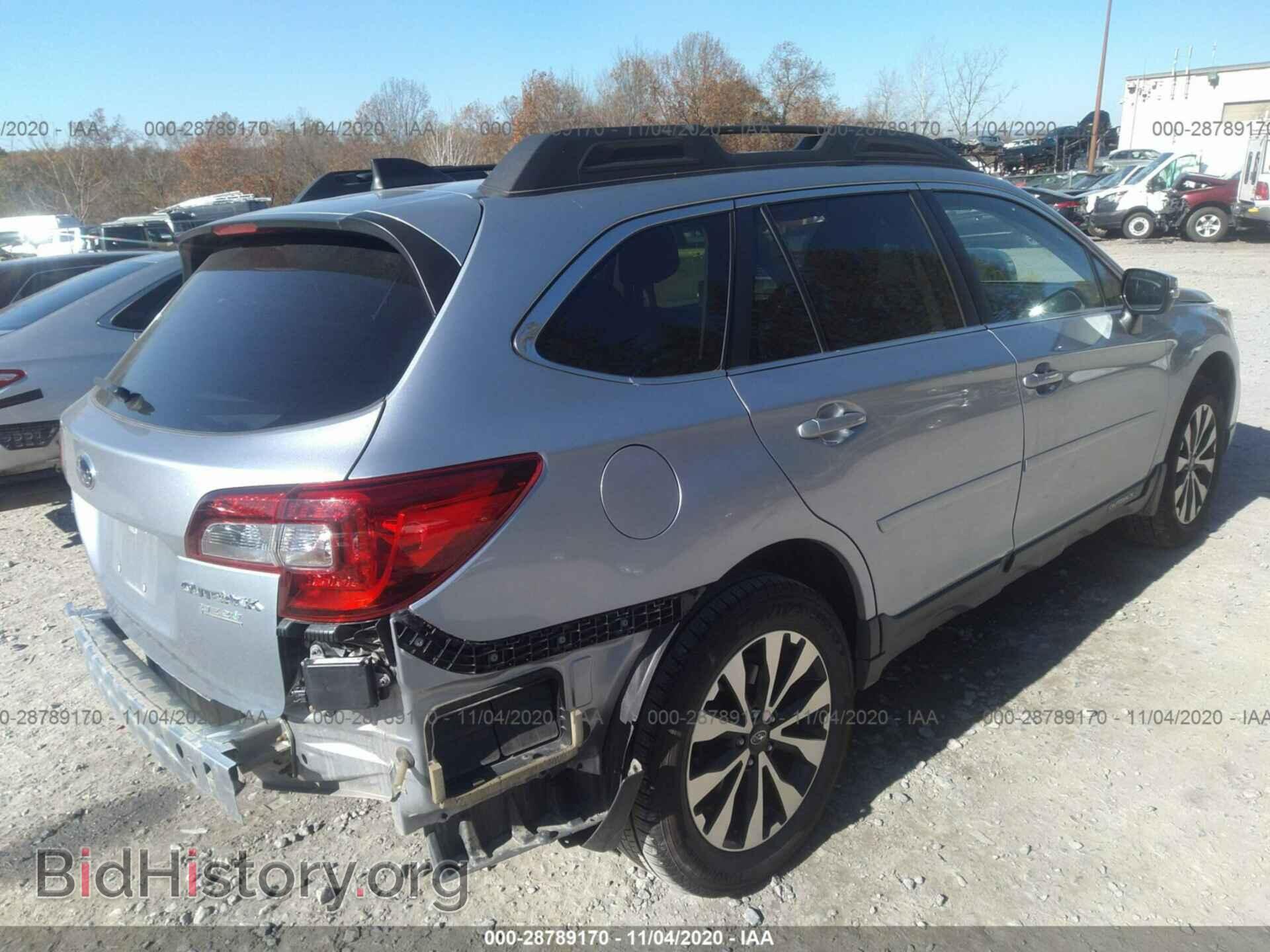 2017 SUBARU OUTBACK - VIN: 4S4BSANC9H3276758 - Фото 4