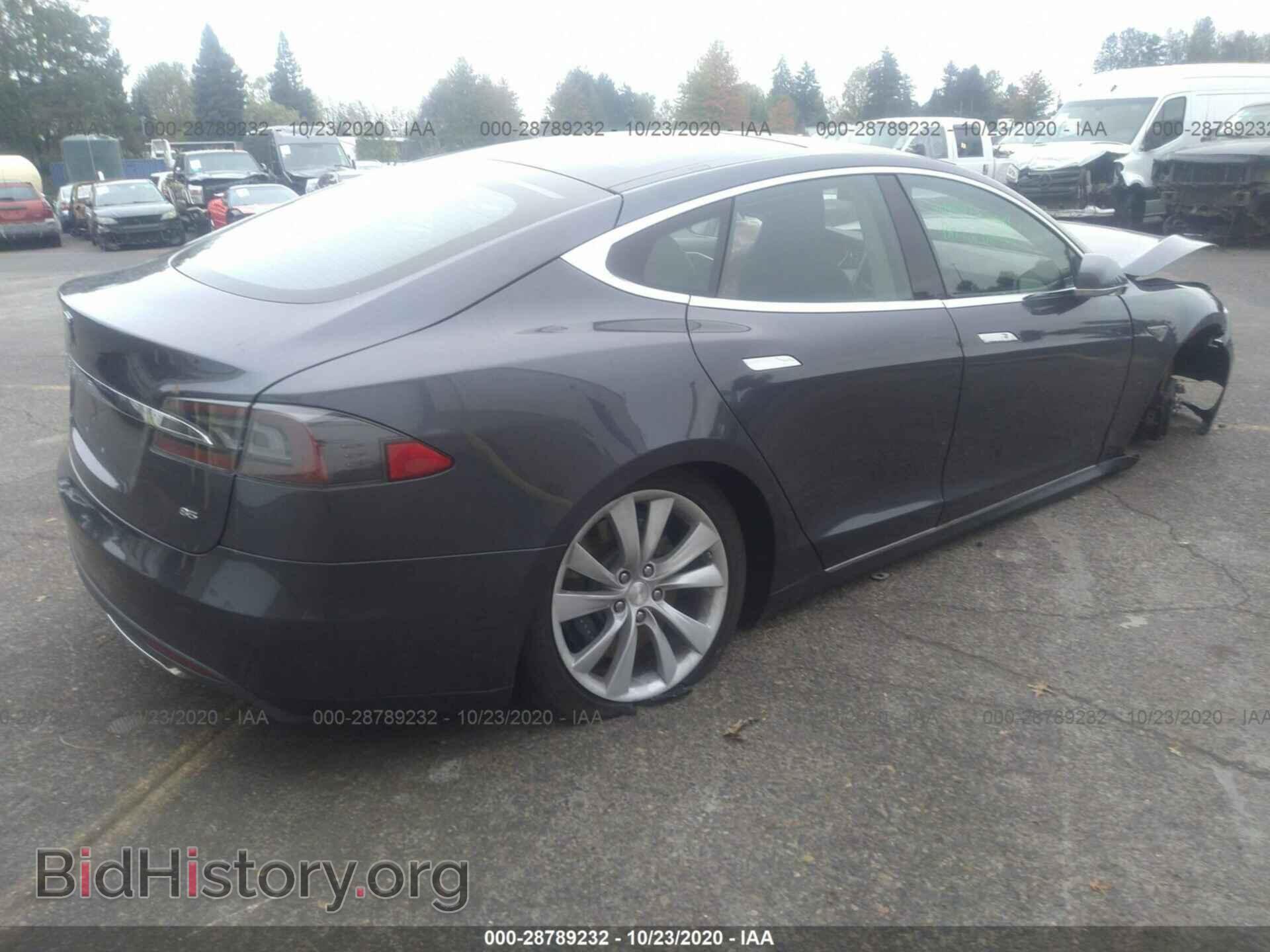 2014 TESLA MODEL S - VIN: 5YJSA1H17EFP66776 - Фото 4