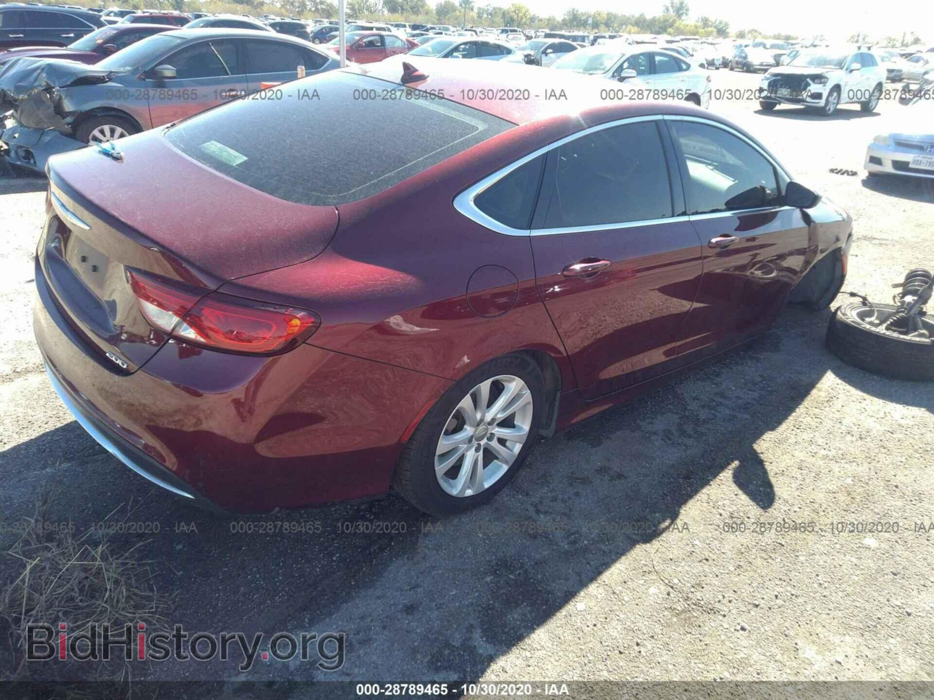2016 CHRYSLER 200 - VIN: 1C3CCCAB3GN174605 - Фото 4
