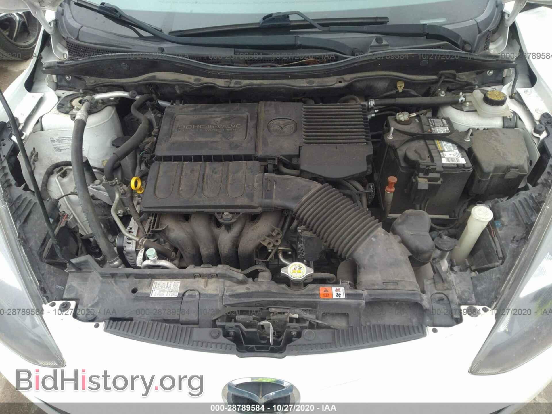 2014 MAZDA MAZDA2 - VIN: JM1DE1KY2E0178009 - Фото 10