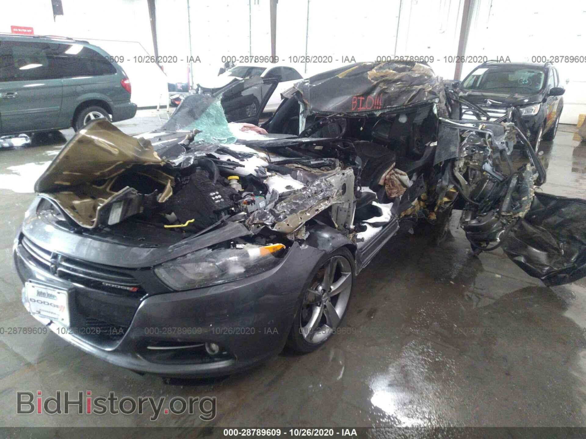 2014 DODGE DART - VIN: 1C3CDFEBXED906420 - Photo 2