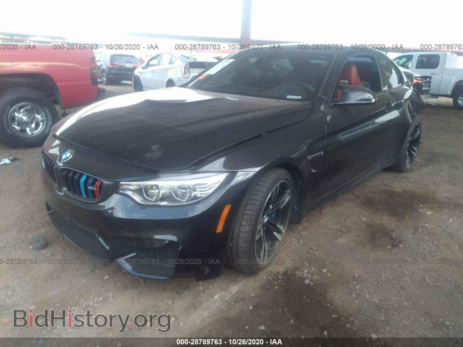 2015 BMW M4 - VIN: WBS3U9C5XFP967415 - Фото 2