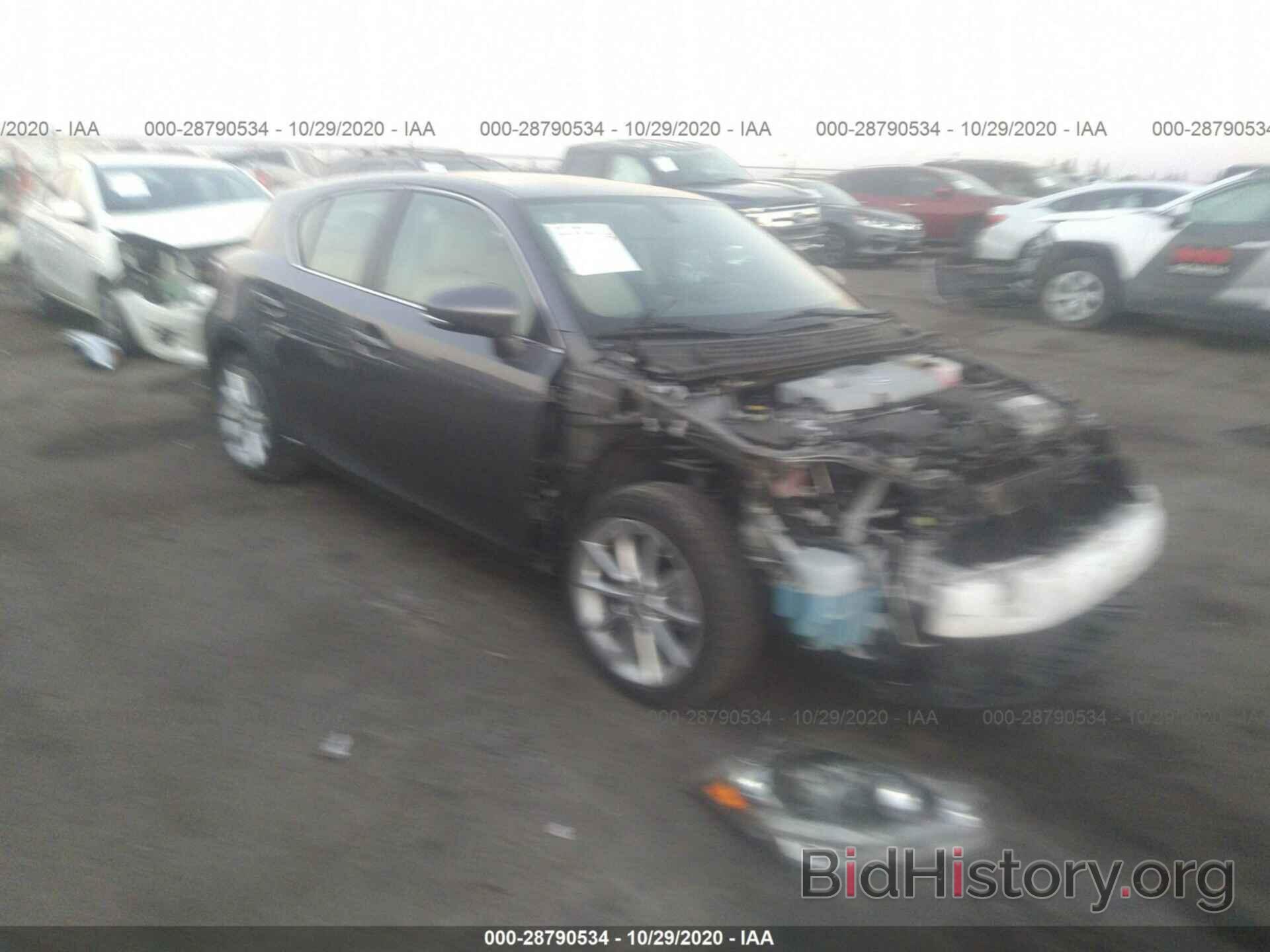 Photo JTHKD5BHXC2102426 - LEXUS CT 200H 2012