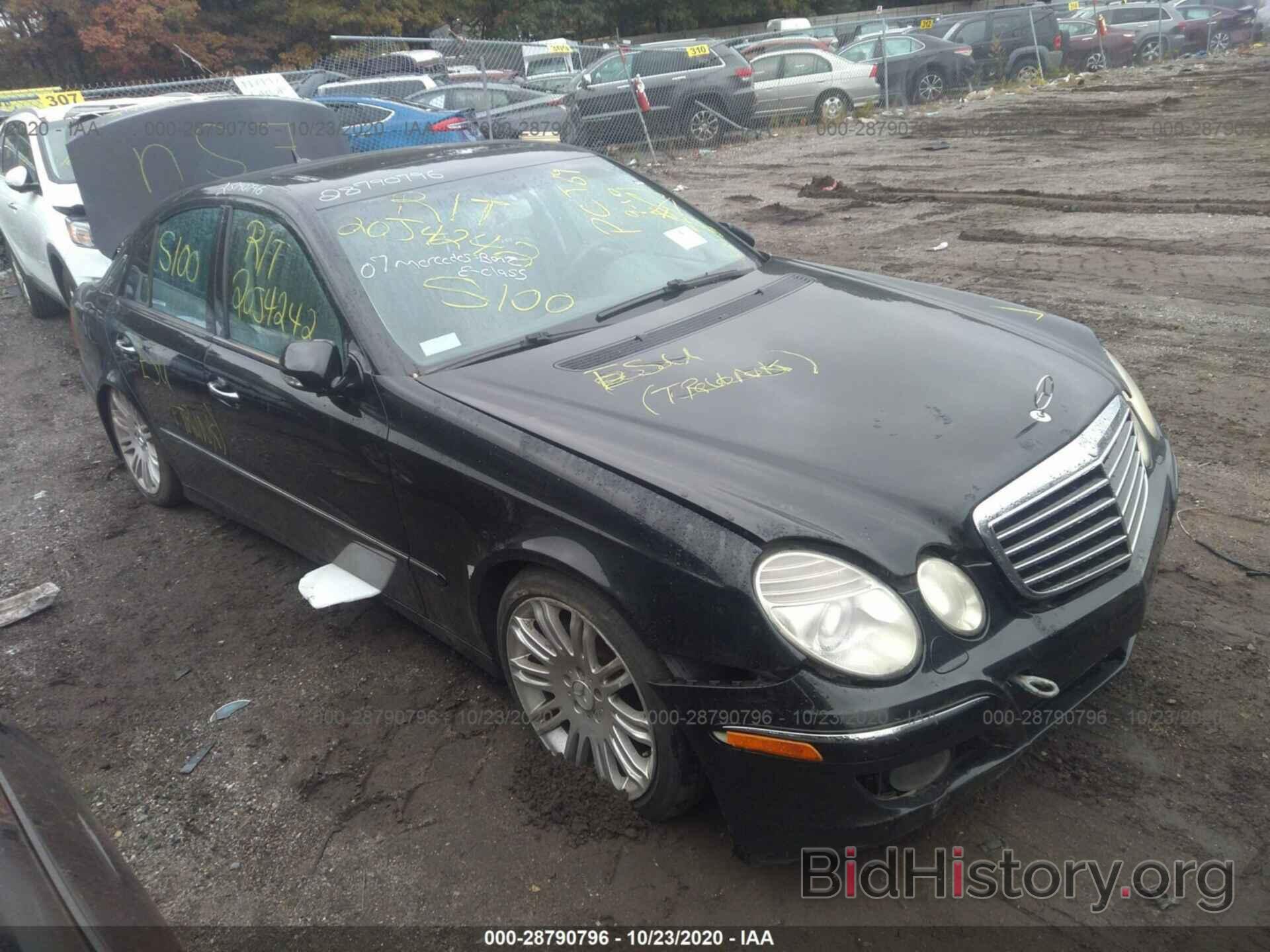 Photo WDBUF72X17B102990 - MERCEDES-BENZ E-CLASS 2007