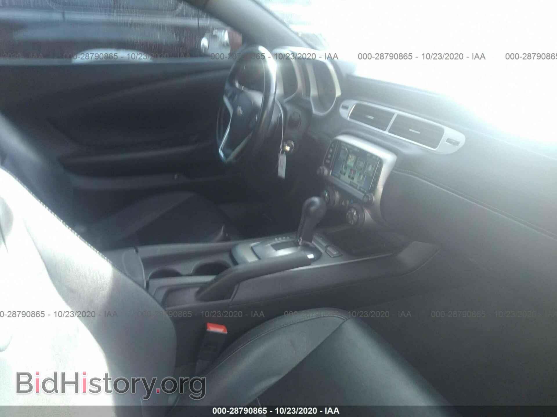 2014 CHEVROLET CAMARO - VIN: 2G1FB1E32E9180214 - Фото 5