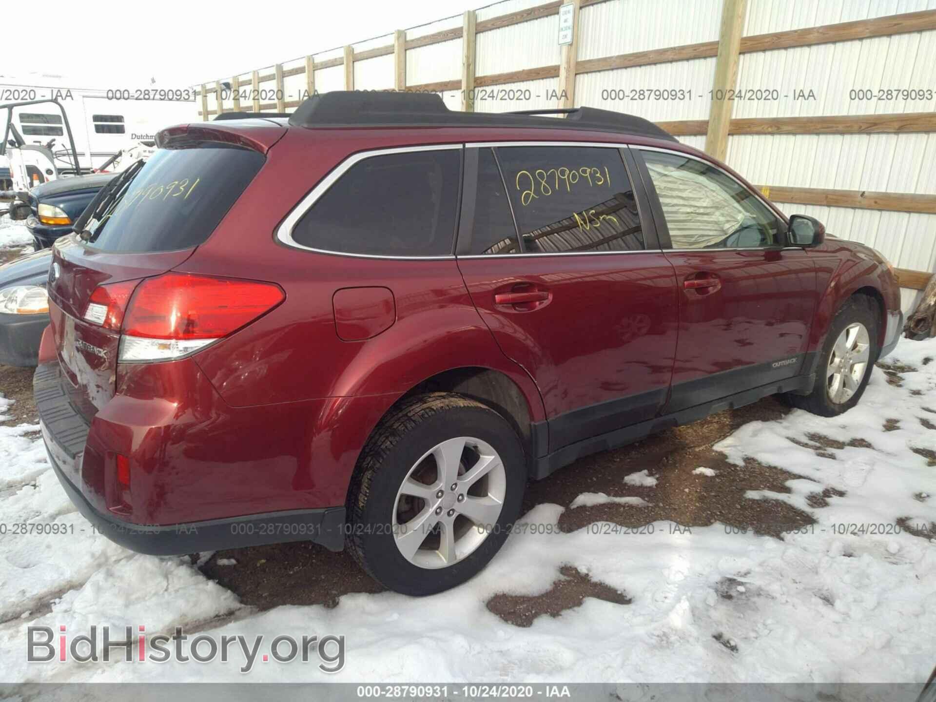 2013 SUBARU OUTBACK - VIN: 4S4BRCCC0D3296577 - Фото 4