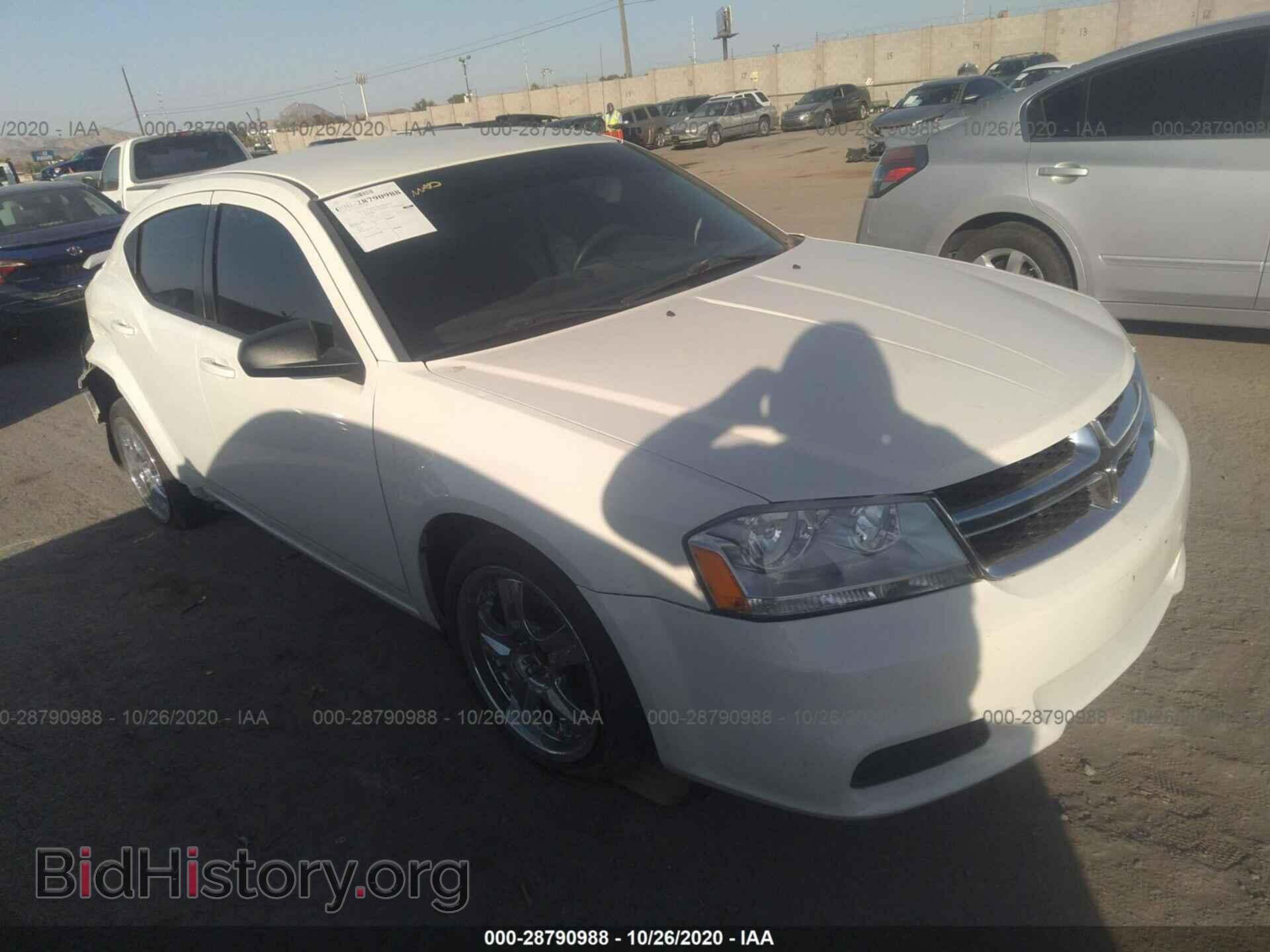 Фотография 1B3BD4FB2BN508491 - DODGE AVENGER 2011