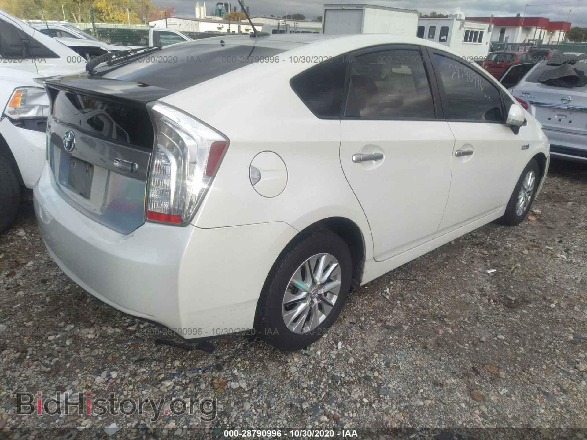 2012 TOYOTA PRIUS PLUG-IN - VIN: JTDKN3DP5C3028026 - Фото 4