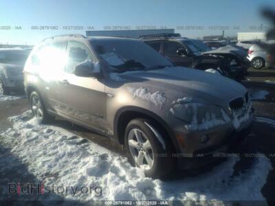 2008 BMW X5 3.0SI, светло-коричневый — VIN 5UXFE43518L026237, IAAI