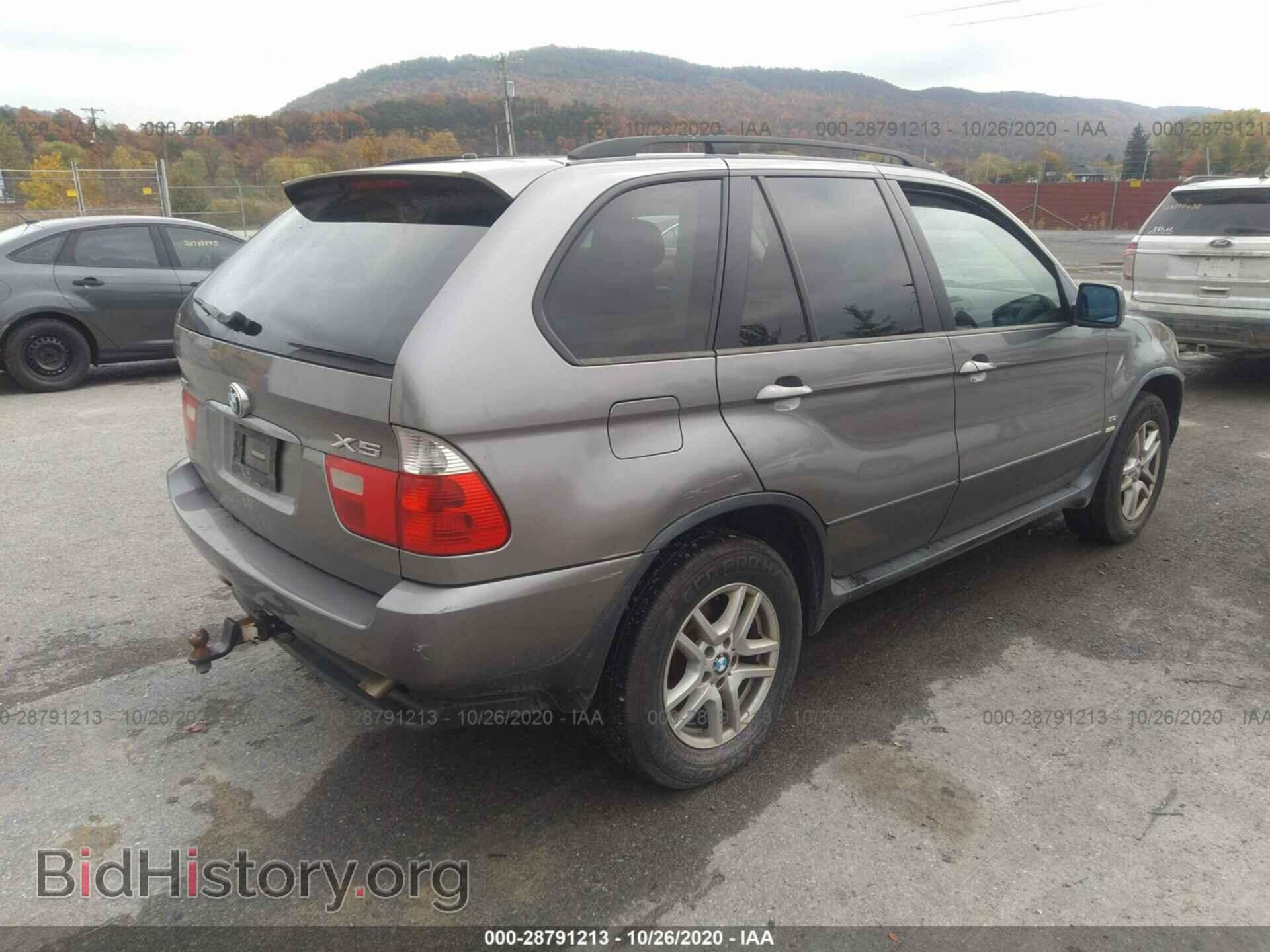 2006 BMW X5 - VIN: 5UXFA13596LY44726 - Фото 4