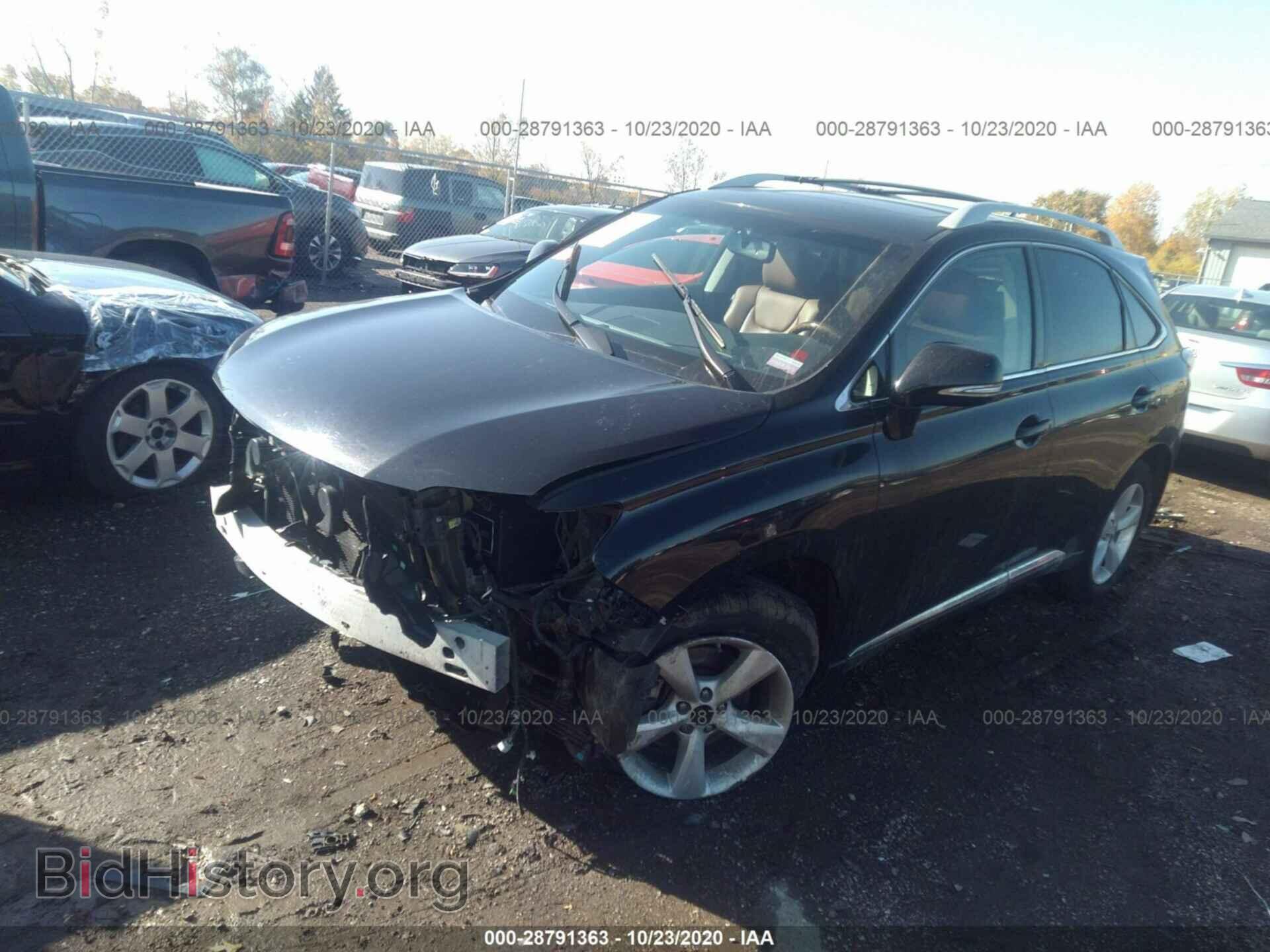 2013 LEXUS RX 350 - VIN: 2T2BK1BA3DC181391 - Фото 2