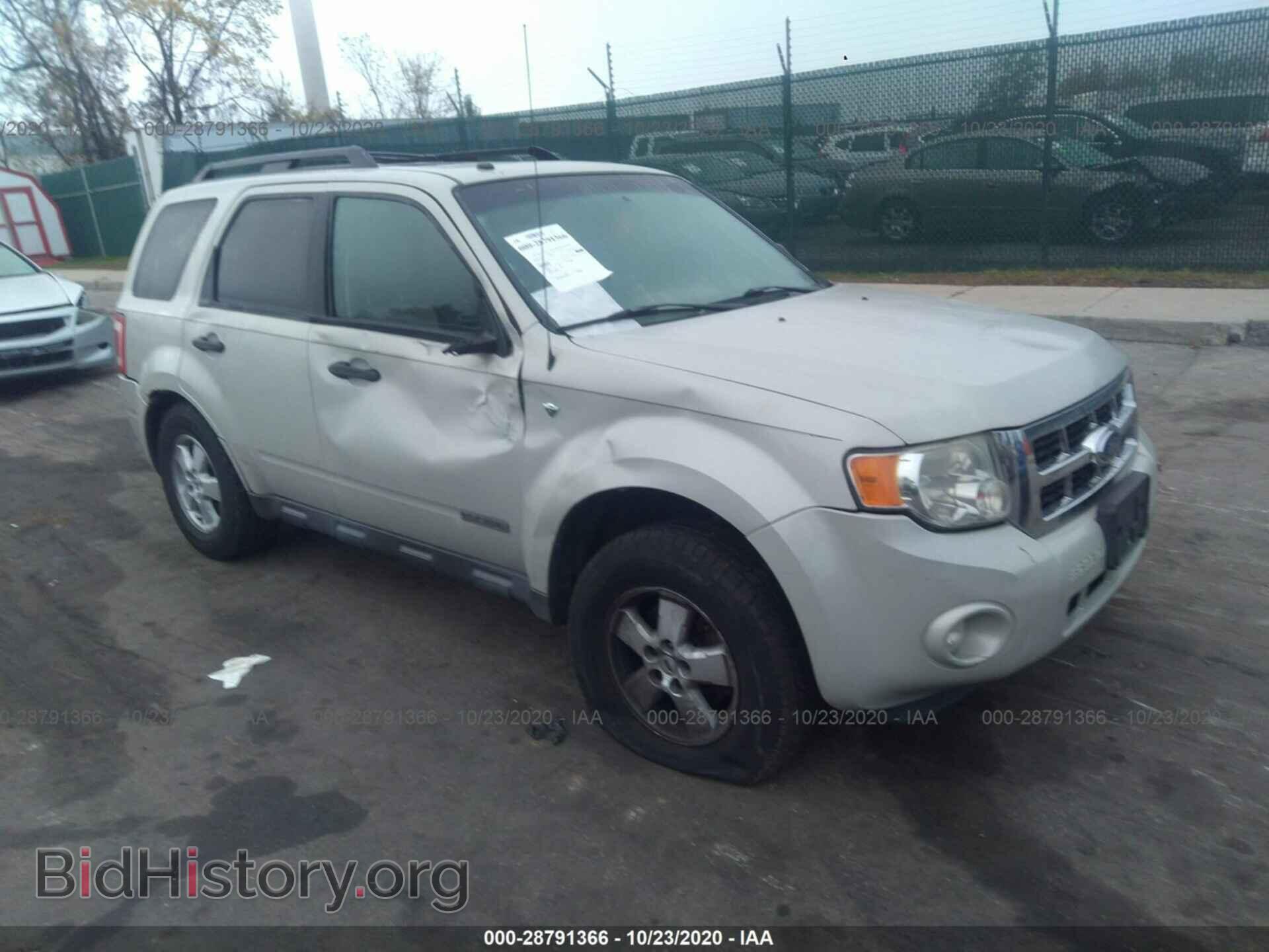 Фотография 1FMCU03128KA46916 - FORD ESCAPE 2008