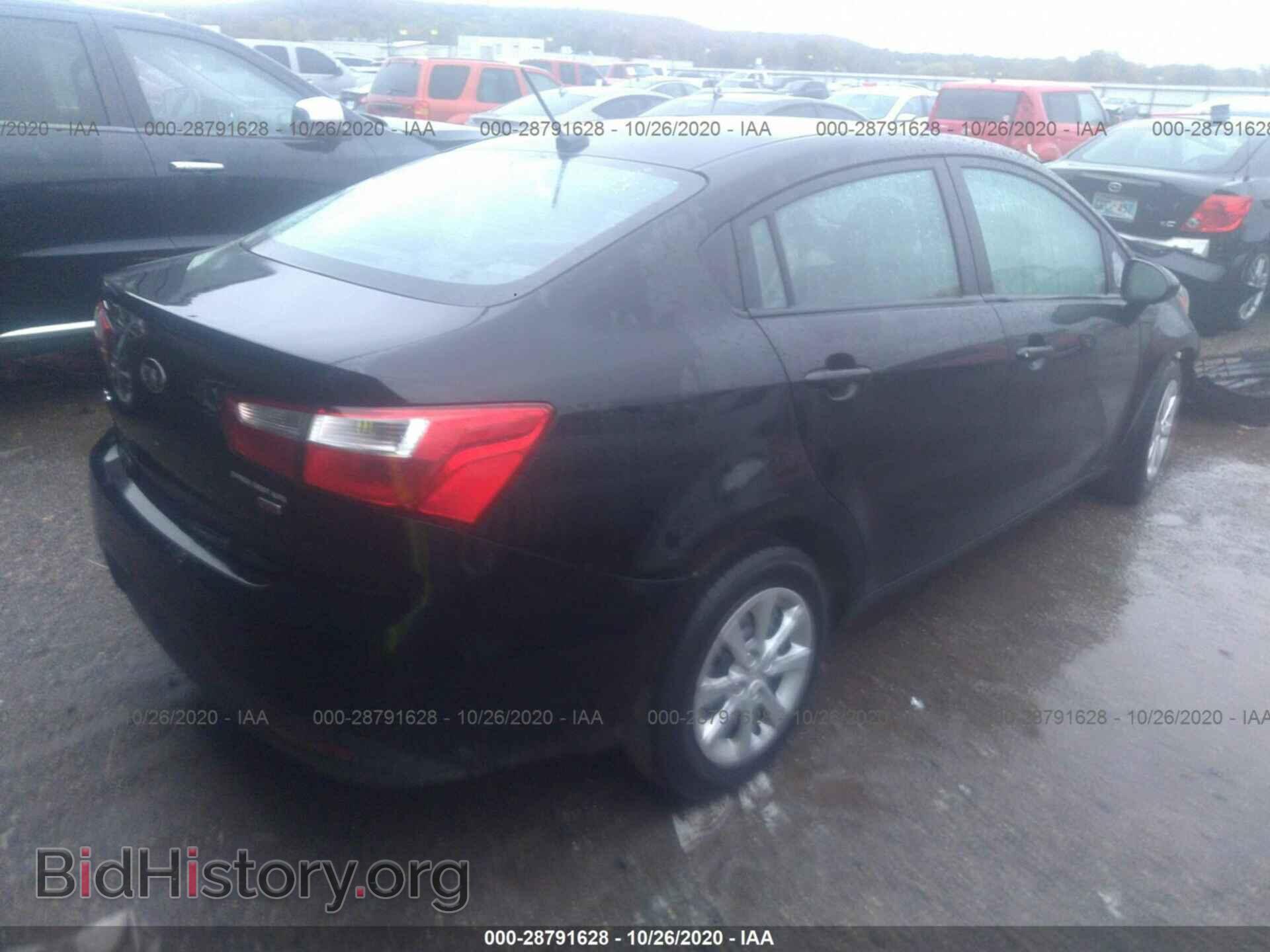 2015 KIA RIO - VIN: KNADM4A35F6468122 - Фото 4