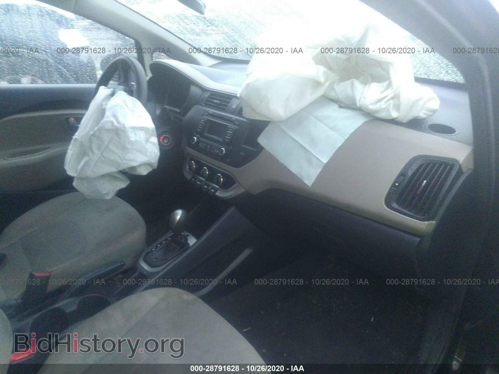 2015 KIA RIO - VIN: KNADM4A35F6468122 - Фото 5