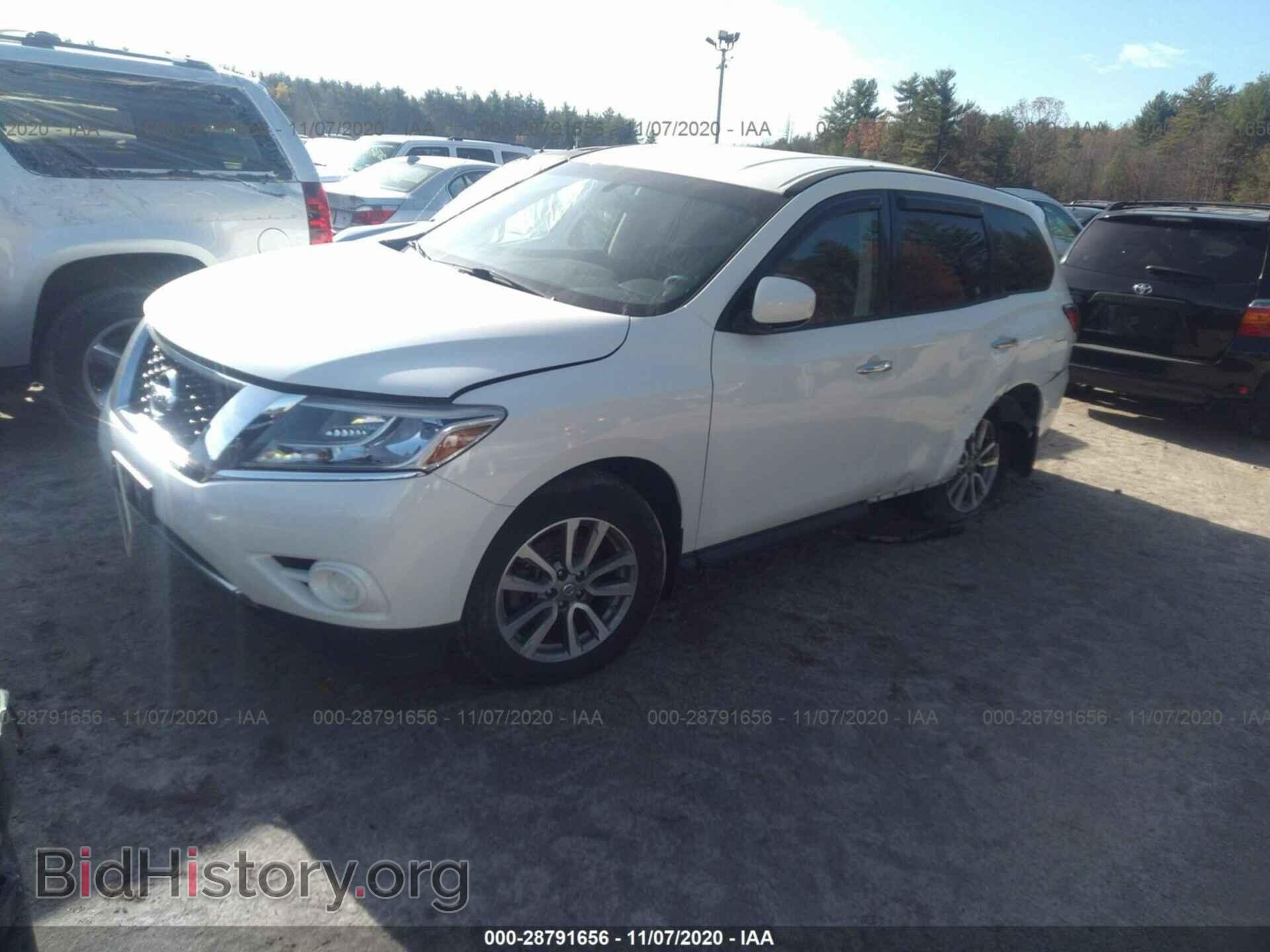 2014 NISSAN PATHFINDER - VIN: 5N1AR2MM0EC735100 - Фото 2
