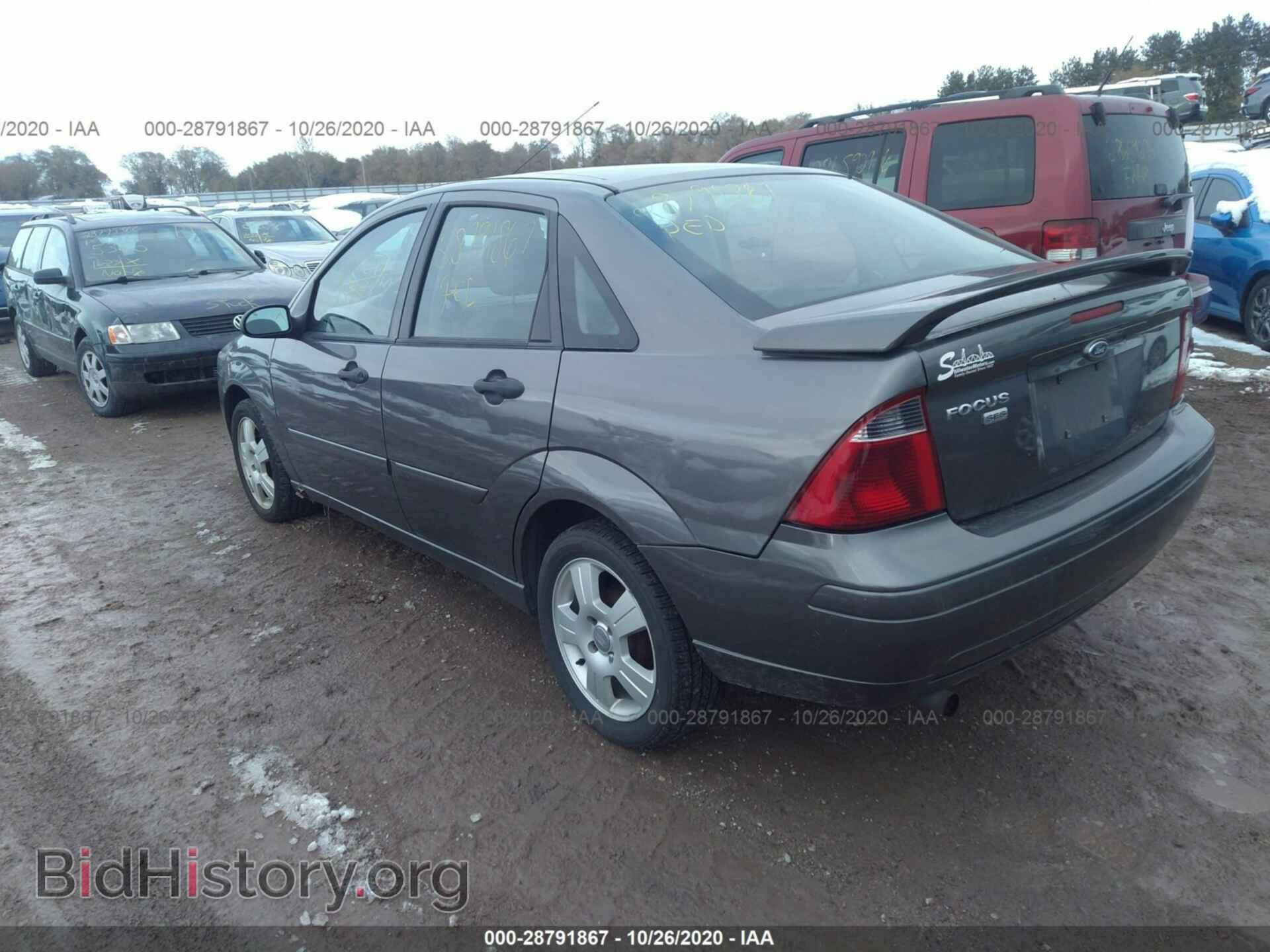 2007 FORD FOCUS - VIN: 1FAHP34N77W145572 - Фото 3