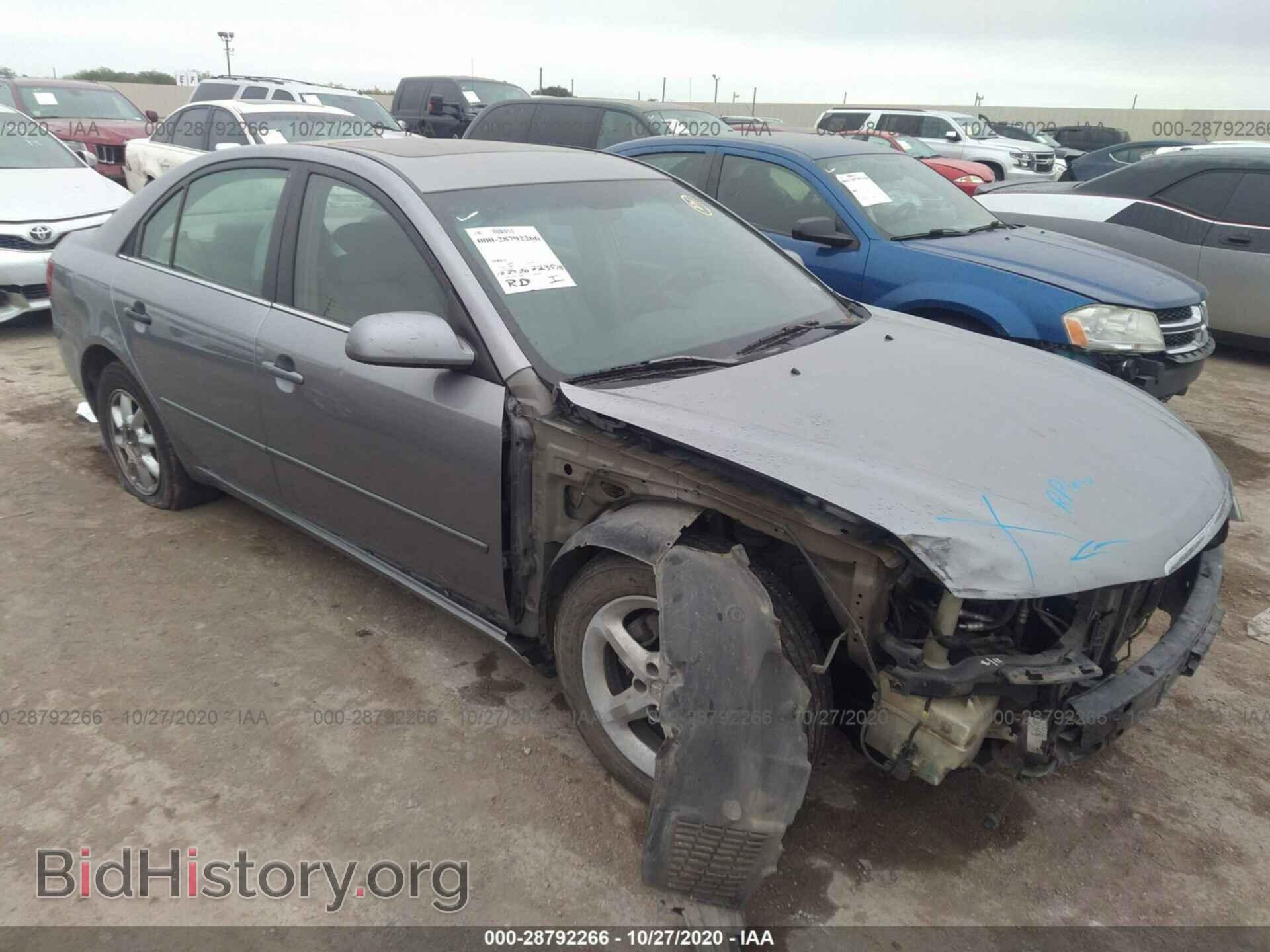 Photo 5NPEU46F96H128584 - HYUNDAI SONATA 2006