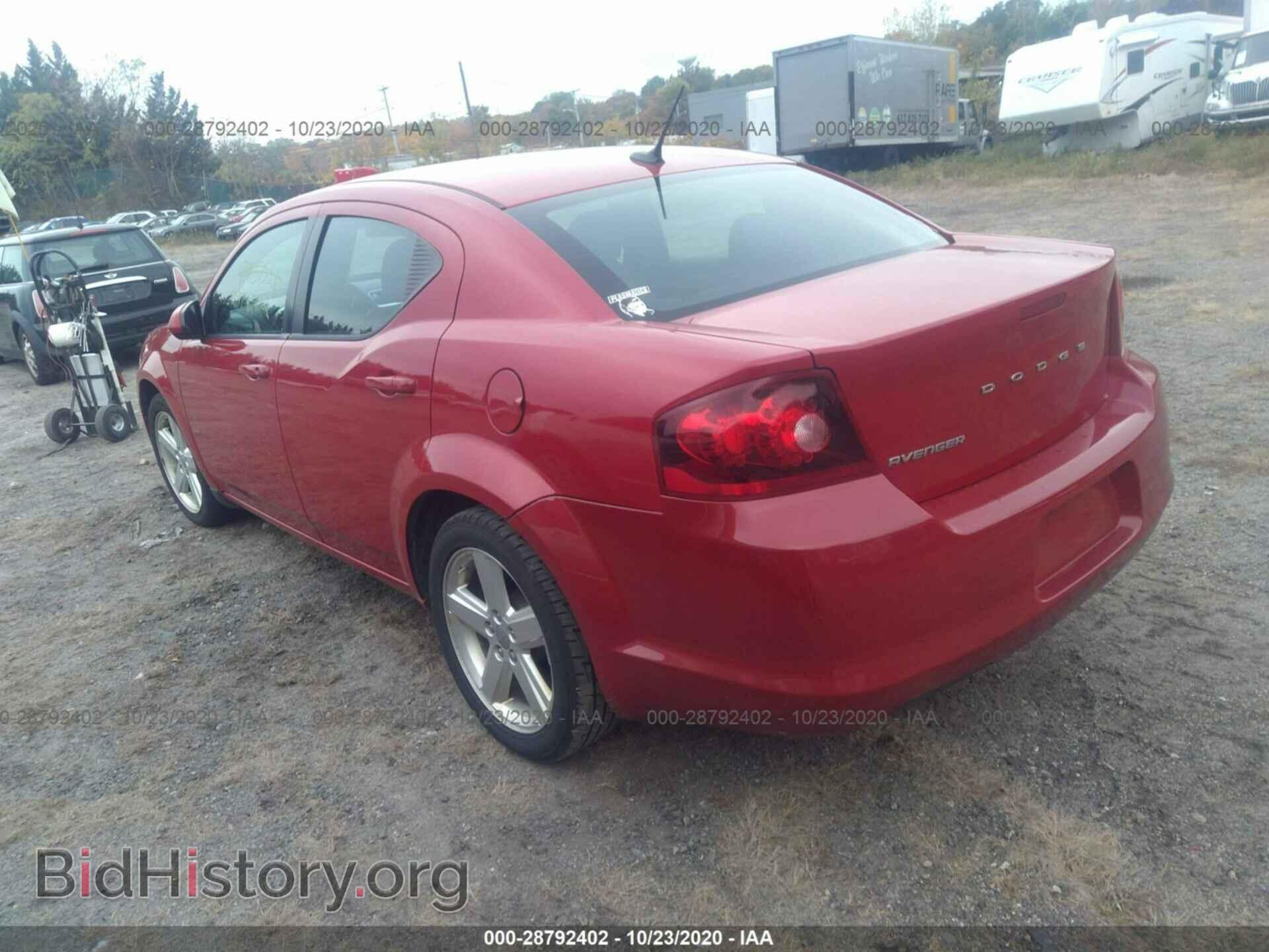 2012 DODGE AVENGER - VIN: 1C3CDZCB2CN159018 - Photo 3