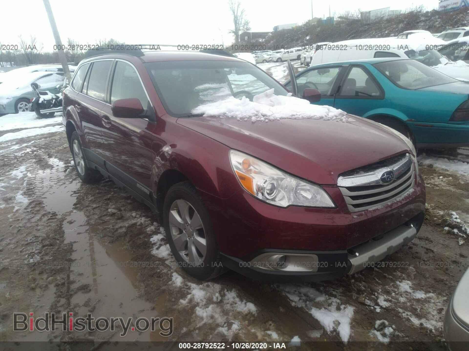 Фотография 4S4BRCLC1B3368559 - SUBARU OUTBACK 2011