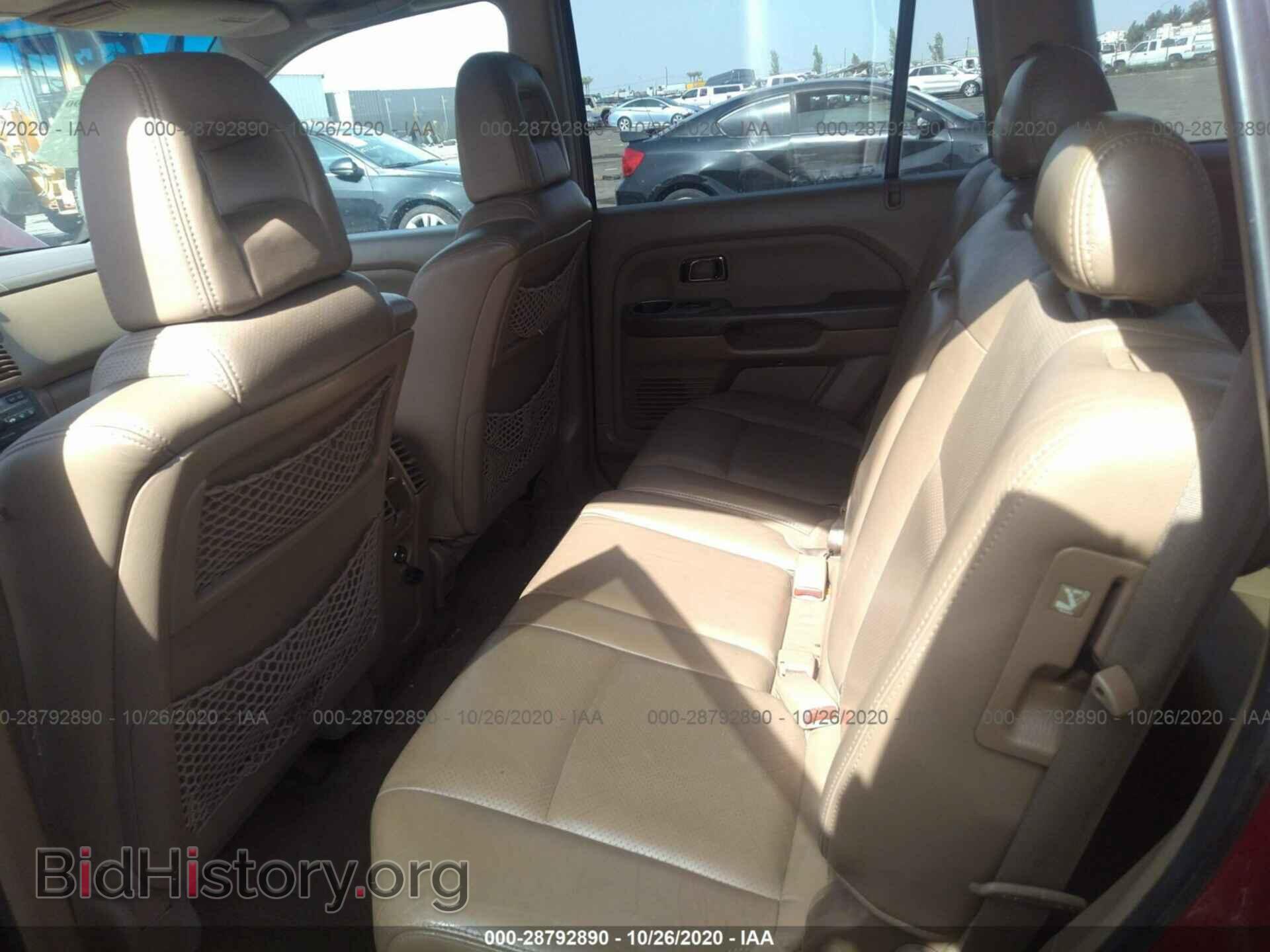 2005 HONDA PILOT - VIN: 2HKYF18515H500914 - Фото 8