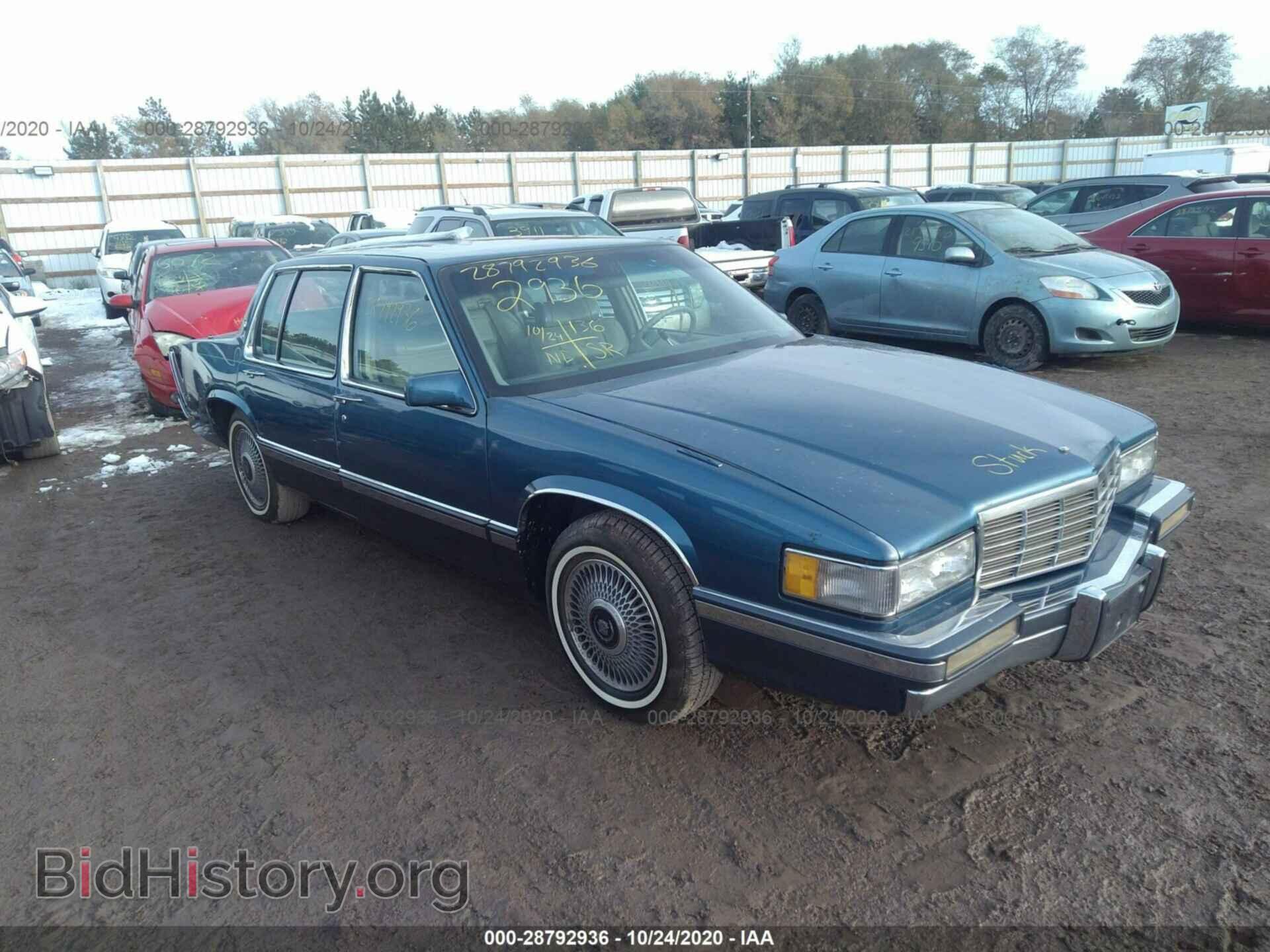 Photo 1G6CD53B6M4345580 - CADILLAC DEVILLE 1991