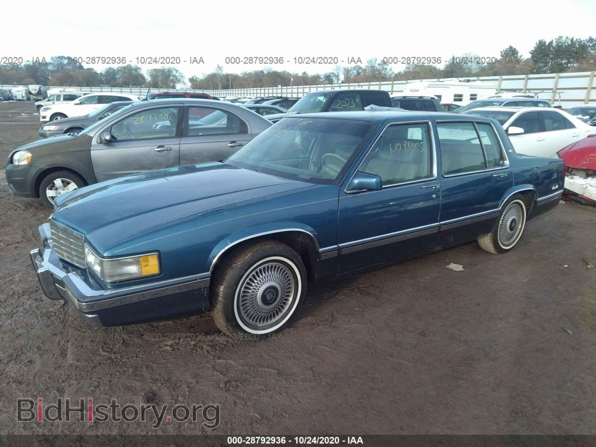 1991 CADILLAC DEVILLE - VIN: 1G6CD53B6M4345580 - Photo 2