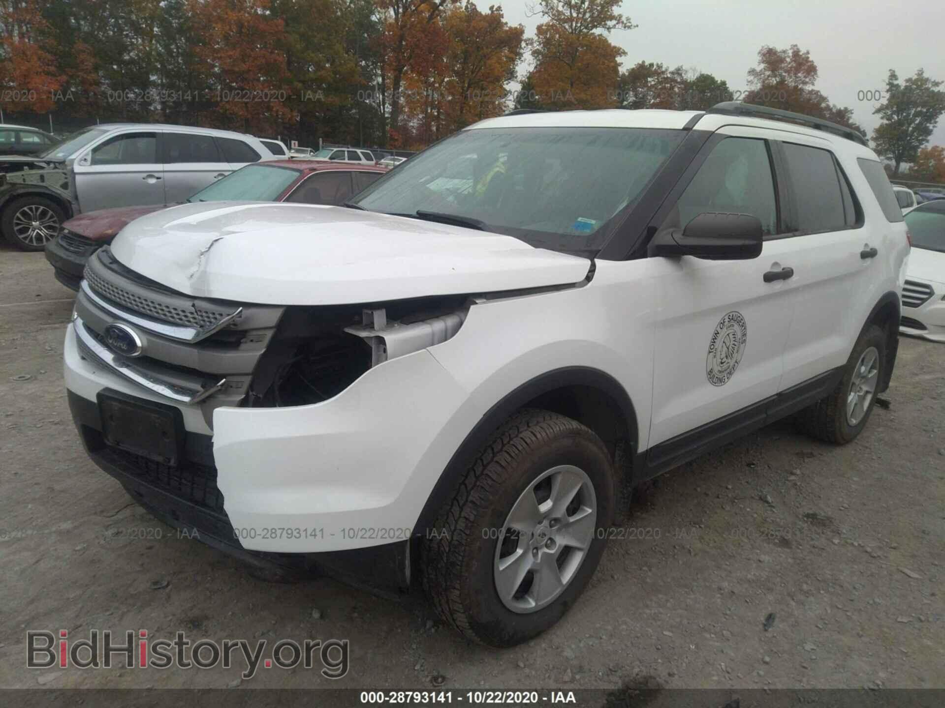 2014 FORD EXPLORER - VIN: 1FM5K8B85EGB25555 - Фото 2