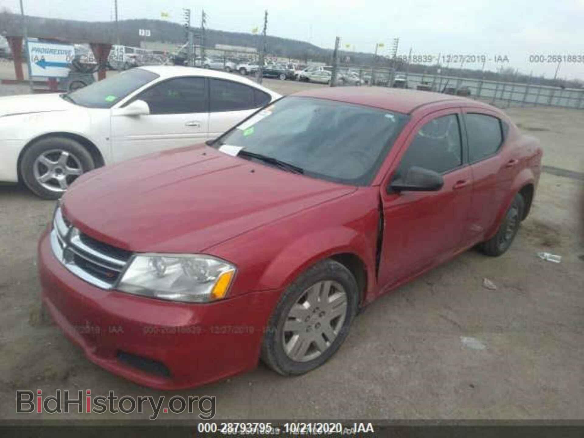 2013 DODGE AVENGER - VIN: 1C3CDZAG5DN750587 - Фото 2
