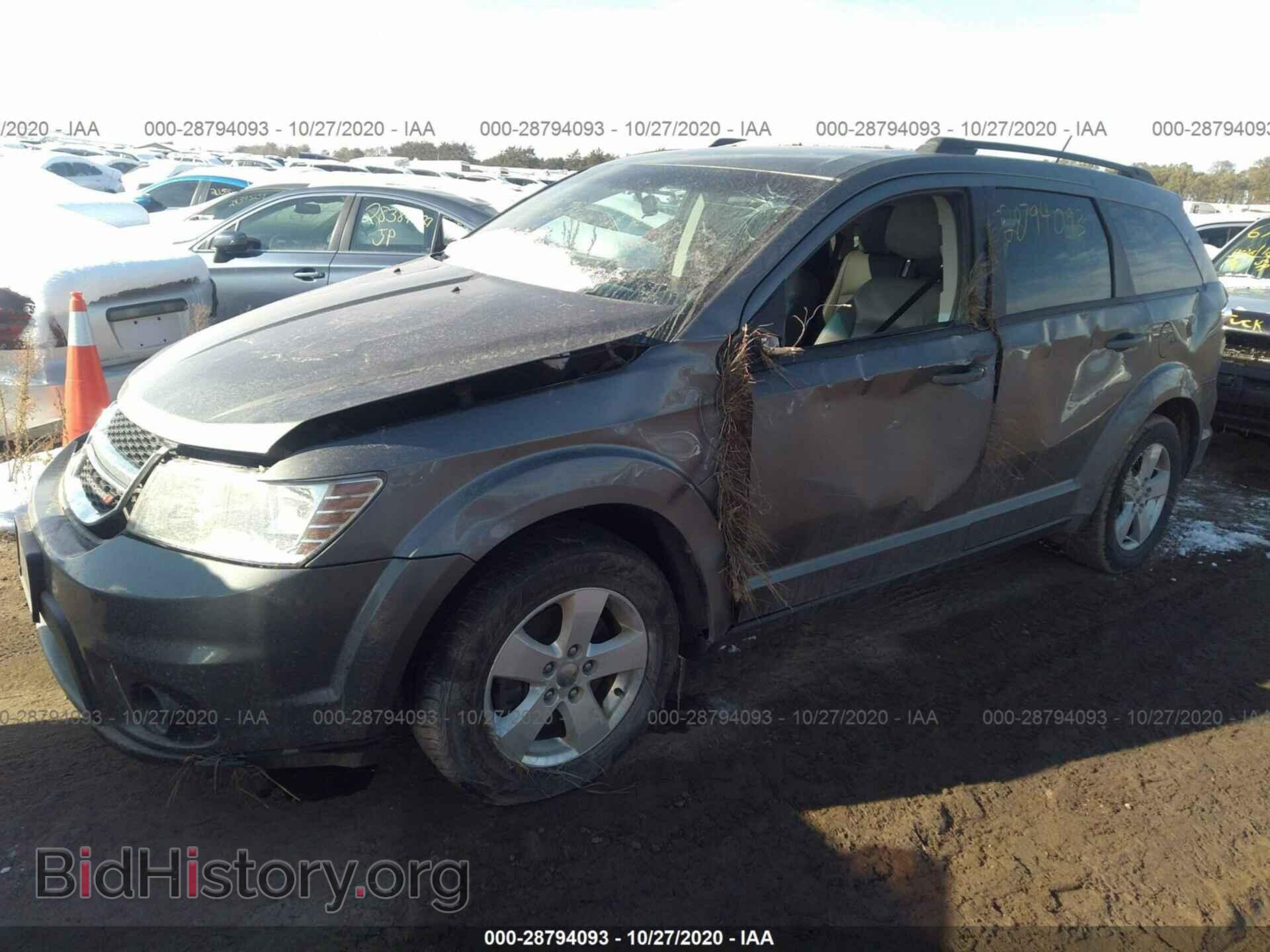 2012 DODGE JOURNEY - VIN: 3C4PDCBG5CT341951 - Фото 2