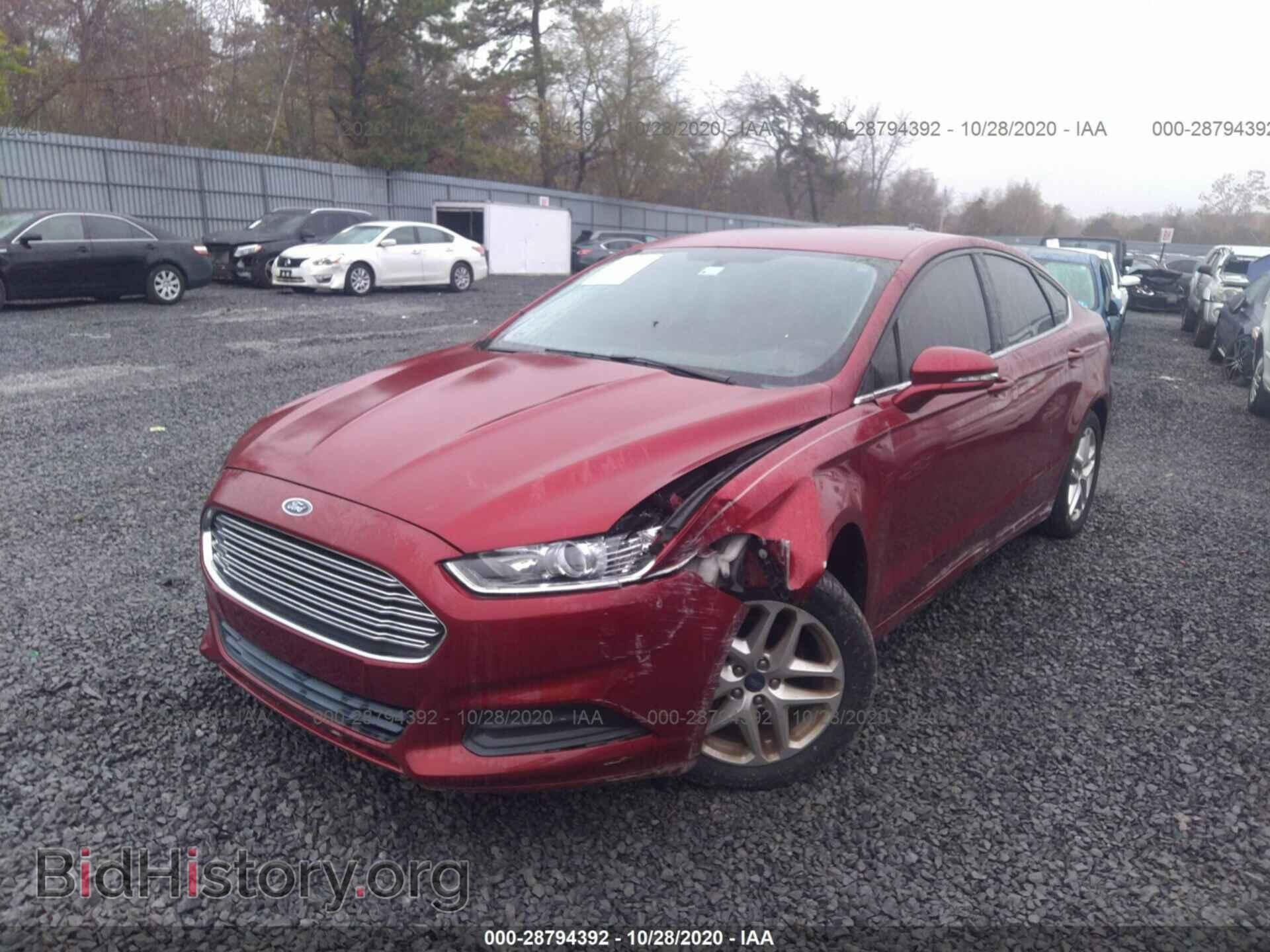 2013 FORD FUSION - VIN: 3FA6P0H75DR323558 - Photo 2