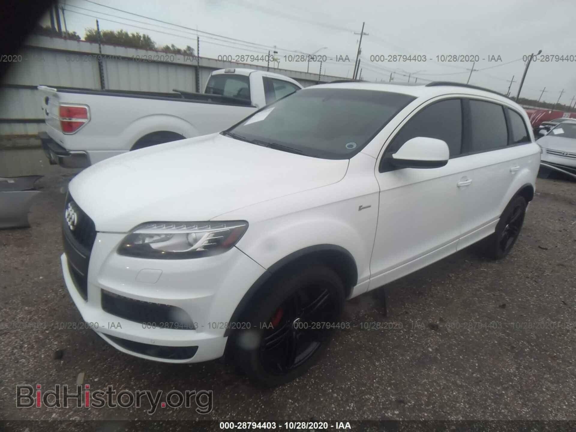 2012 AUDI Q7 - VIN: WA1DGAFE0CD001713 - Фото 2