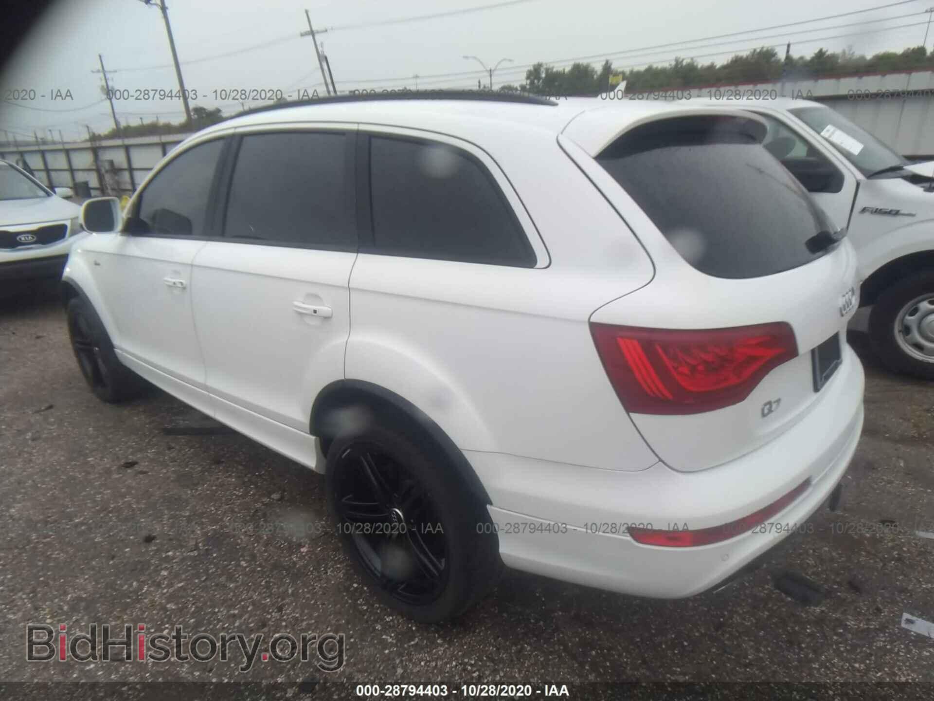 2012 AUDI Q7 - VIN: WA1DGAFE0CD001713 - Фото 3