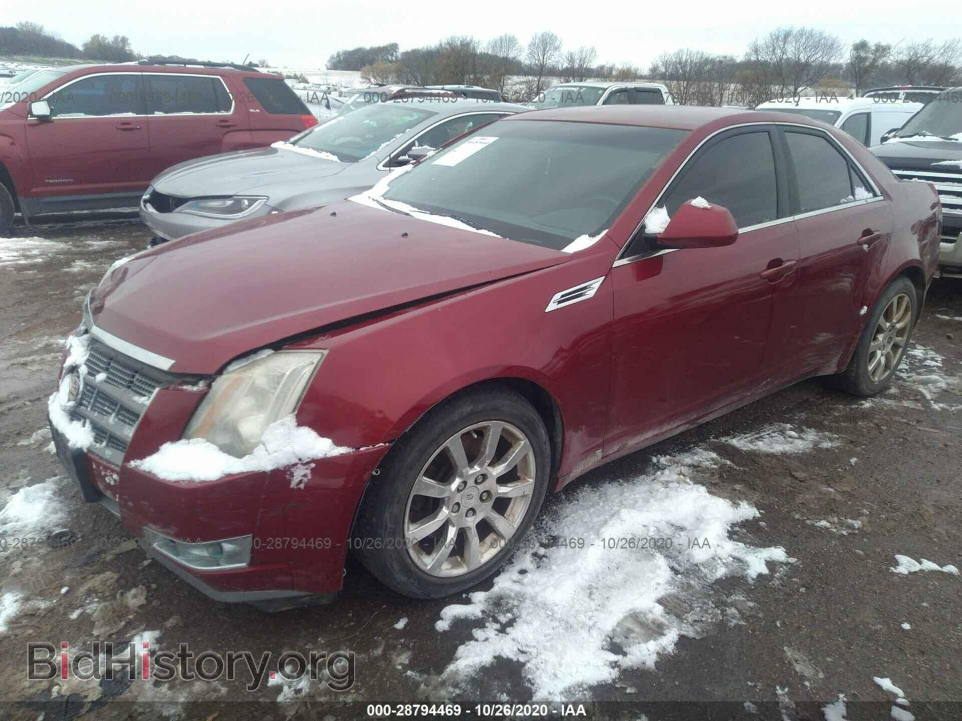 2008 CADILLAC CTS - VIN: 1G6DT57V080192686 - Фото 2
