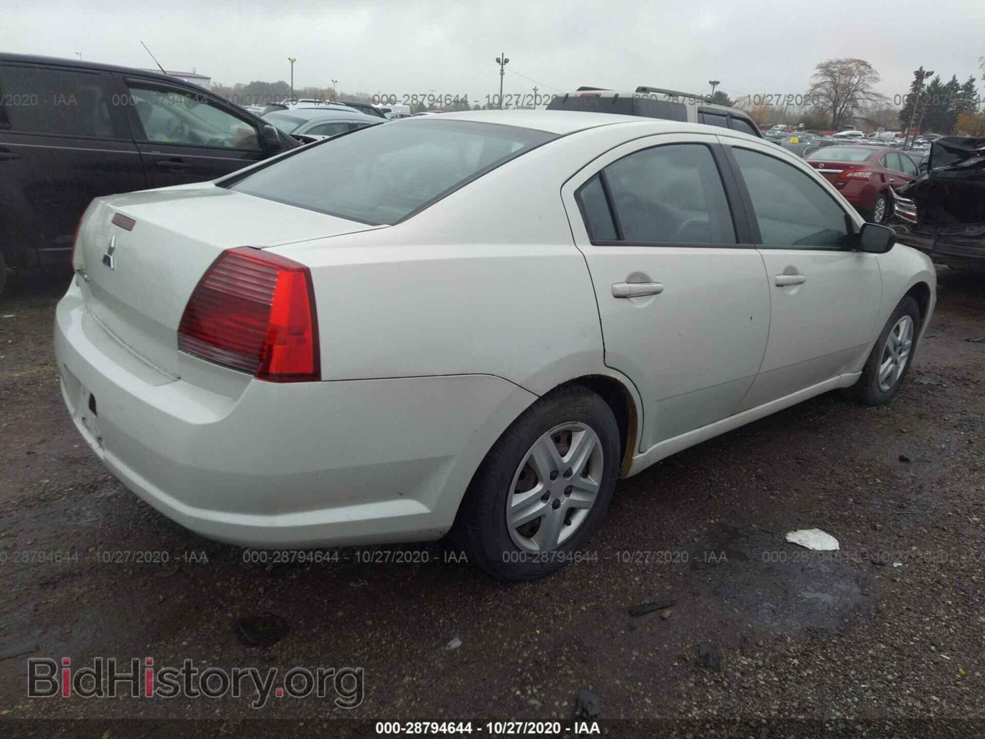 2007 MITSUBISHI GALANT - VIN: 4A3AB36F97E038722 - Фото 4