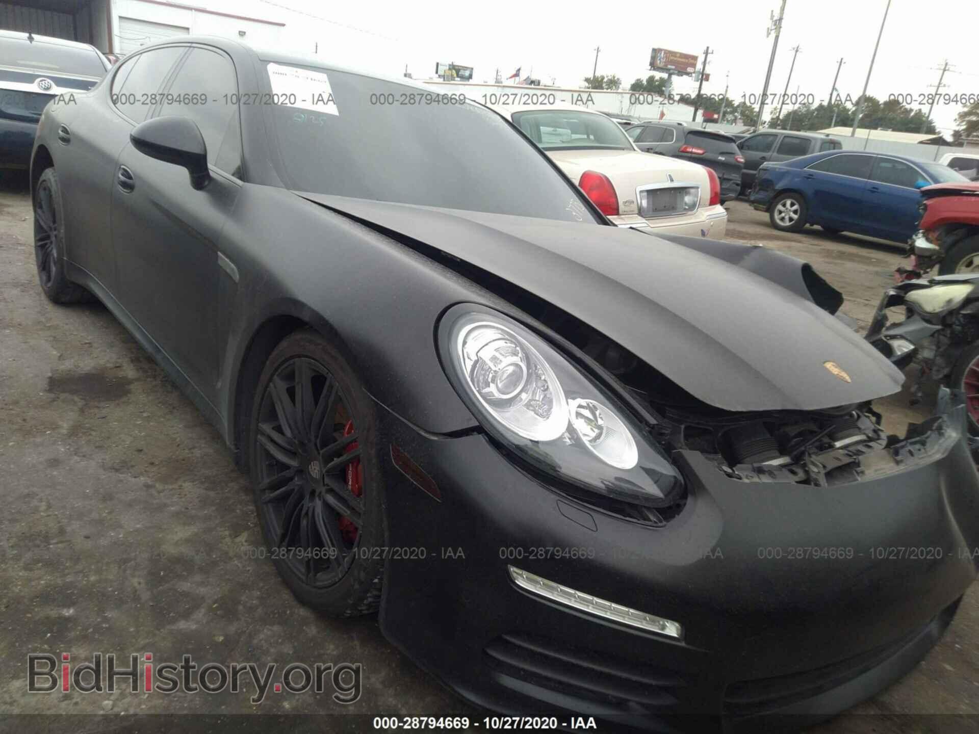 Фотография WP0AA2A74GL003775 - PORSCHE PANAMERA 2016