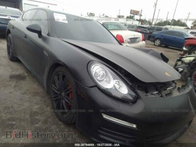 2016 Porsche PANAMERA, черный — VIN WP0AA2A74GL003775, IAAI