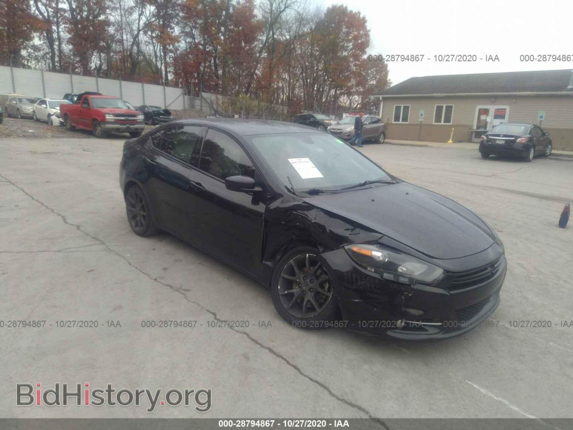 Фотография 1C3CDFBB2GD531646 - DODGE DART 2016