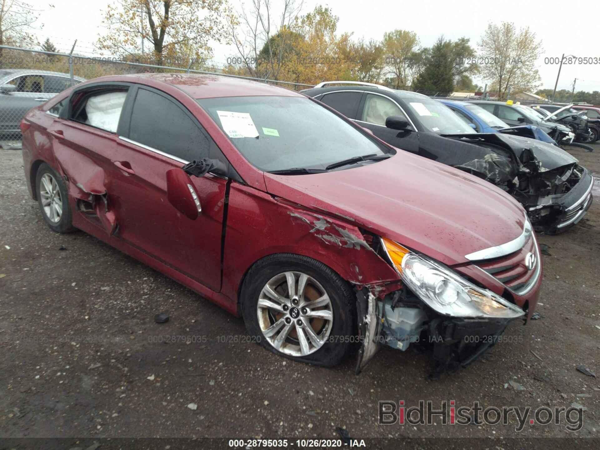 Photo 5NPEB4AC2EH928161 - HYUNDAI SONATA 2014