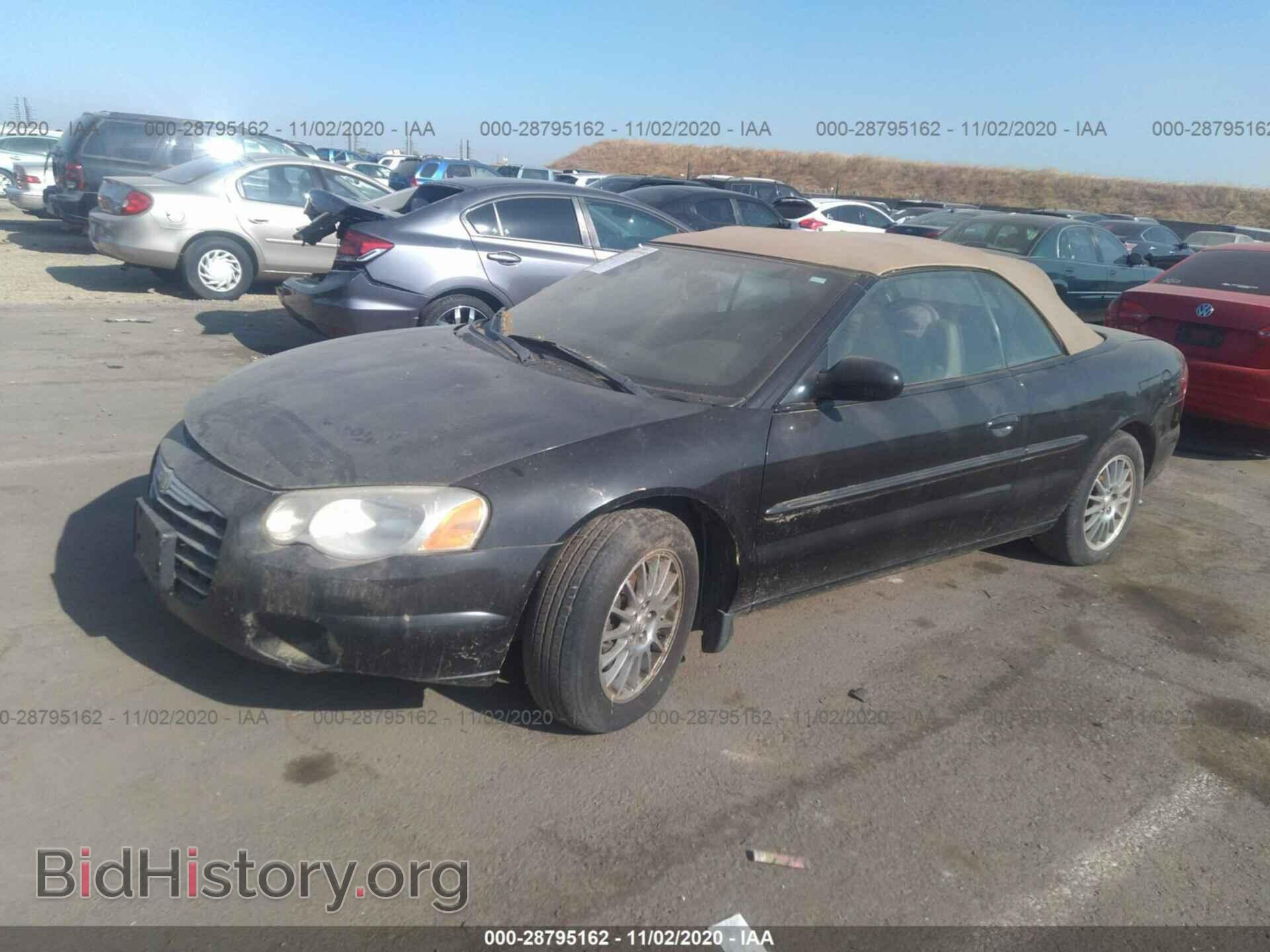 2004 CHRYSLER SEBRING - VIN: 1C3EL55R04N154898 - Фото 2