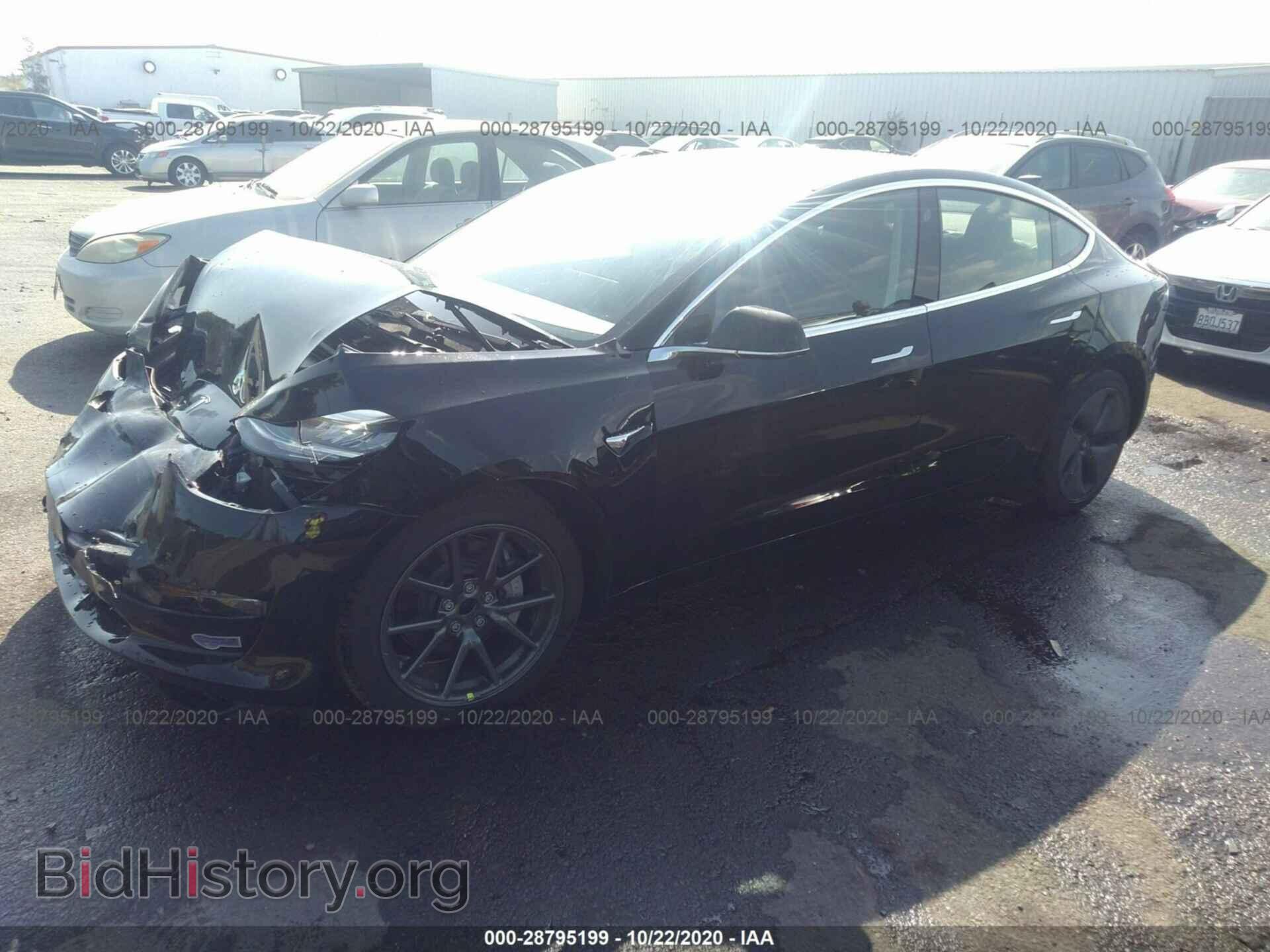 2019 TESLA MODEL 3 - VIN: 5YJ3E1EA3KF304529 - Фото 2