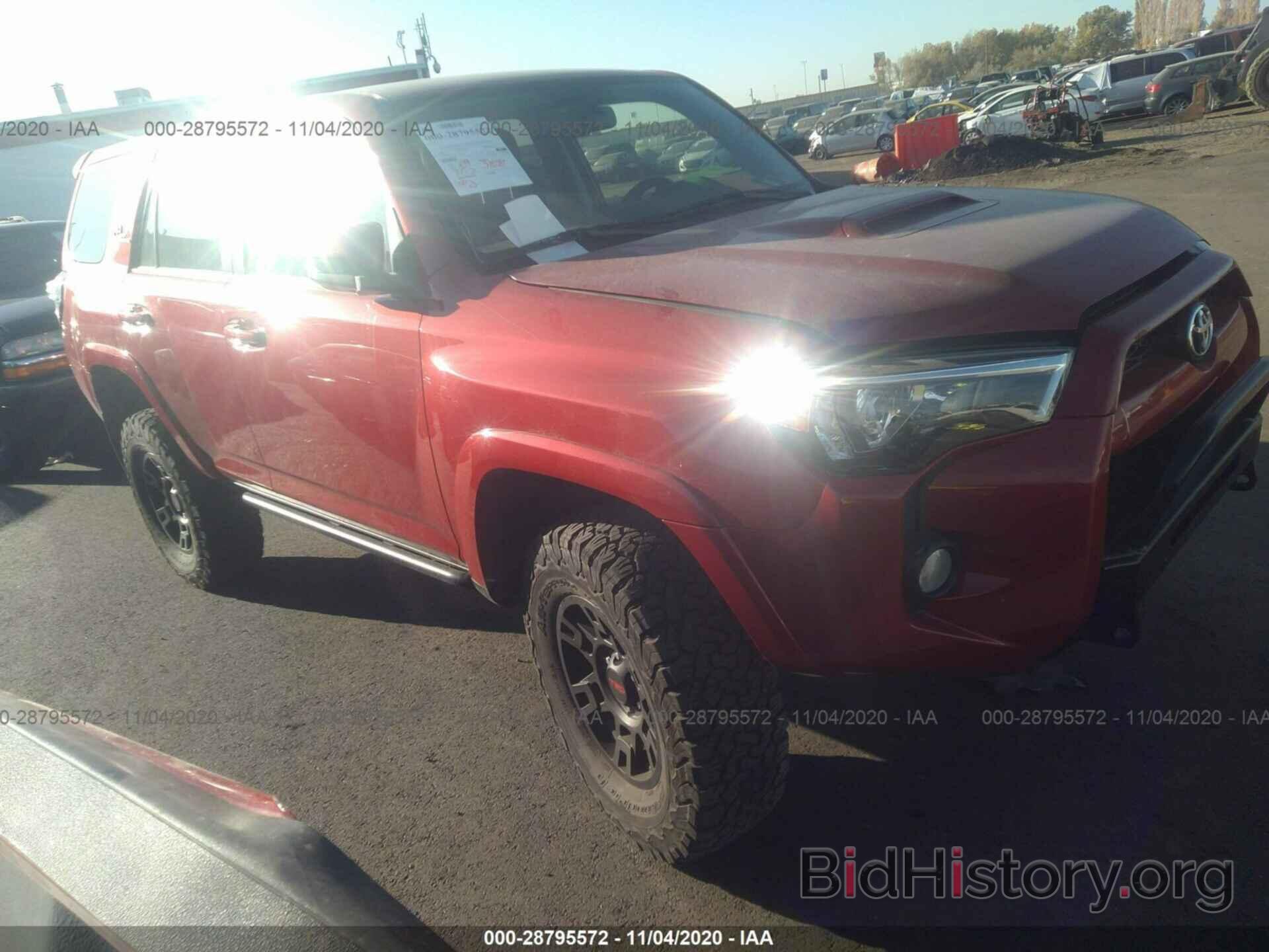 Photo JTEBU5JR4J5592414 - TOYOTA 4RUNNER 2018