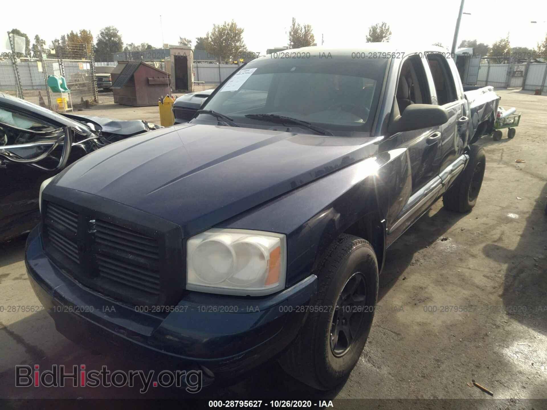 2006 DODGE DAKOTA - VIN: 1D7HE48N26S644971 - Фото 2