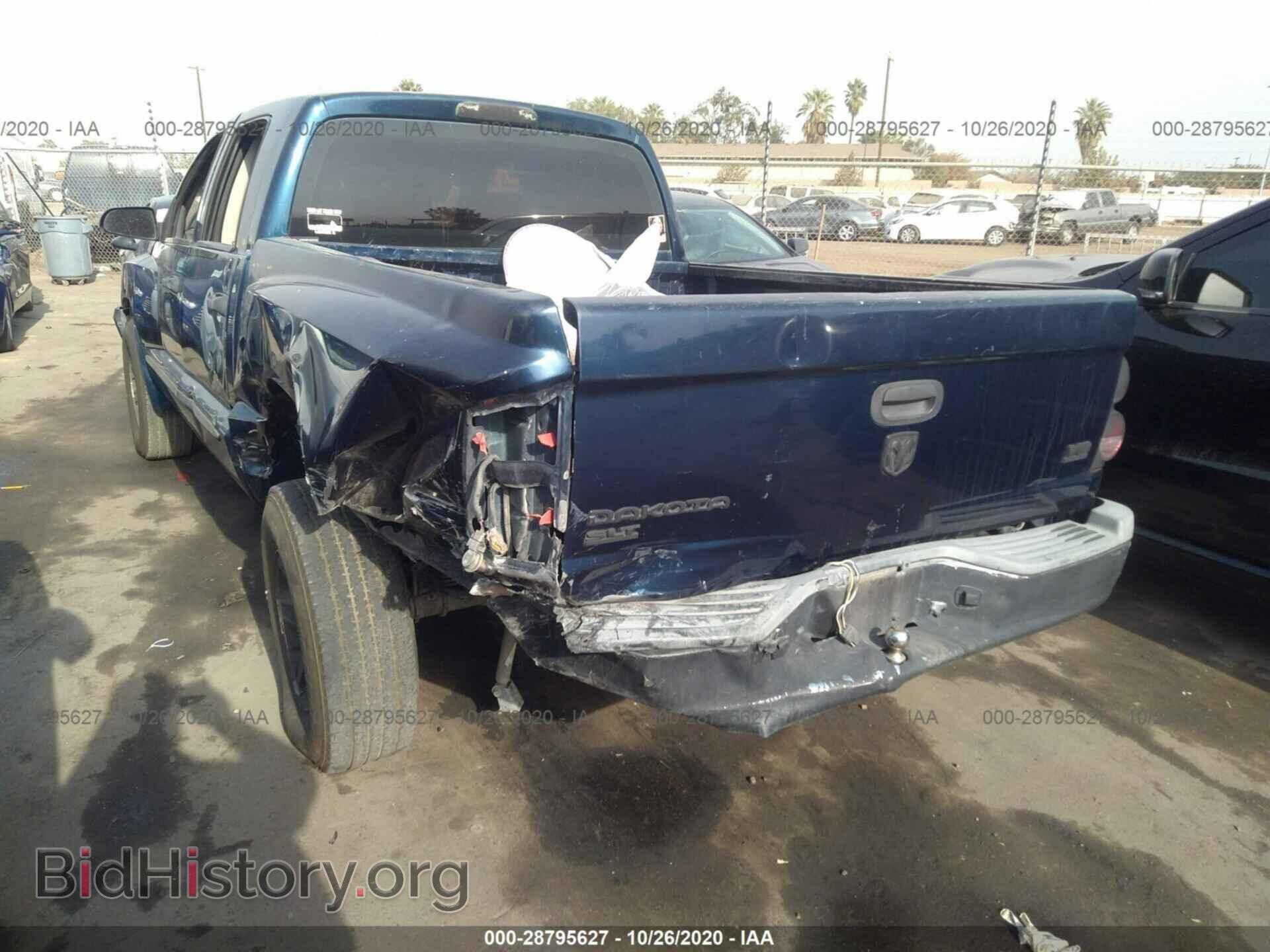 2006 DODGE DAKOTA - VIN: 1D7HE48N26S644971 - Фото 3