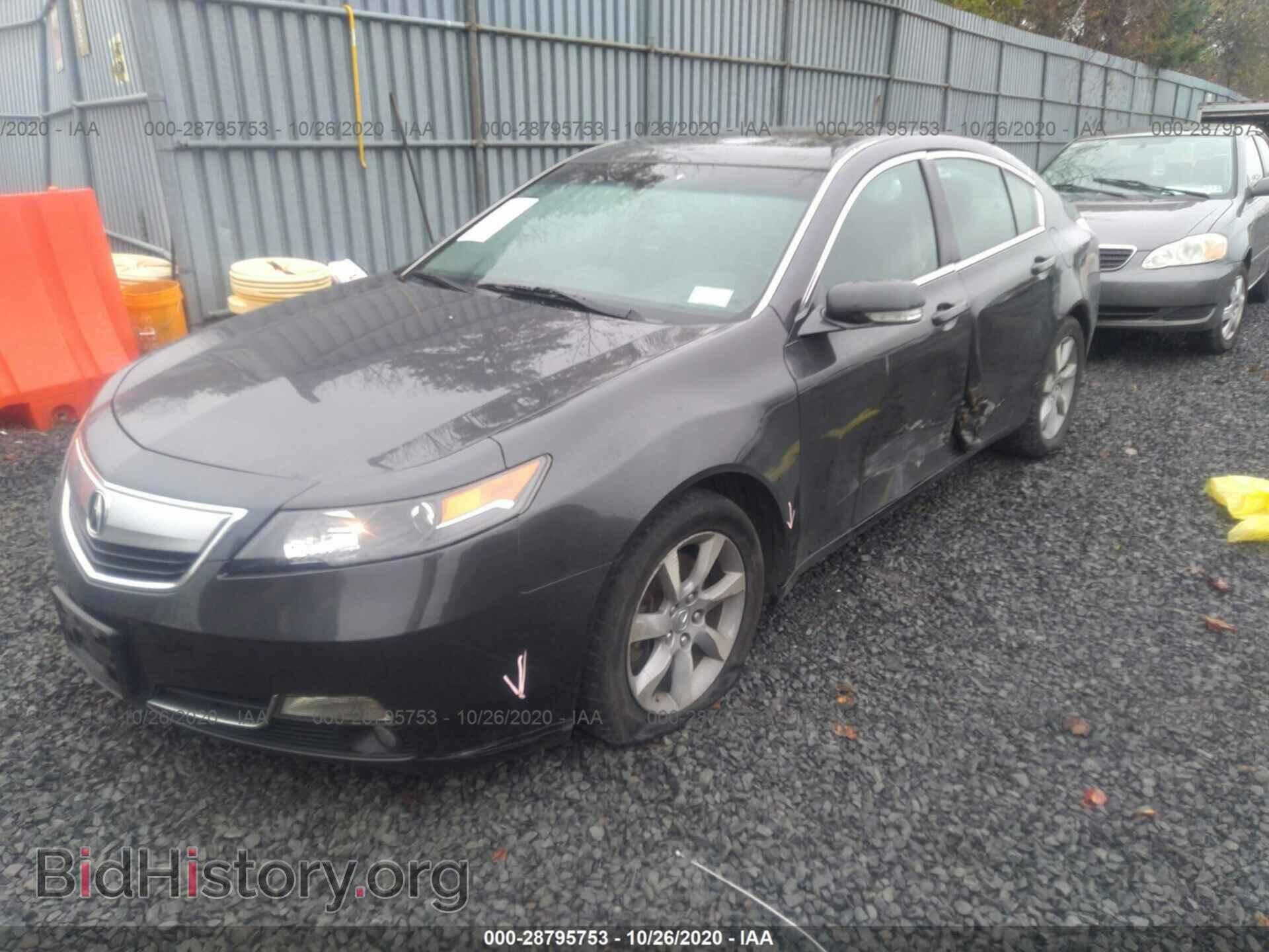 2012 ACURA TL - VIN: 19UUA8F2XCA018687 - Фото 2